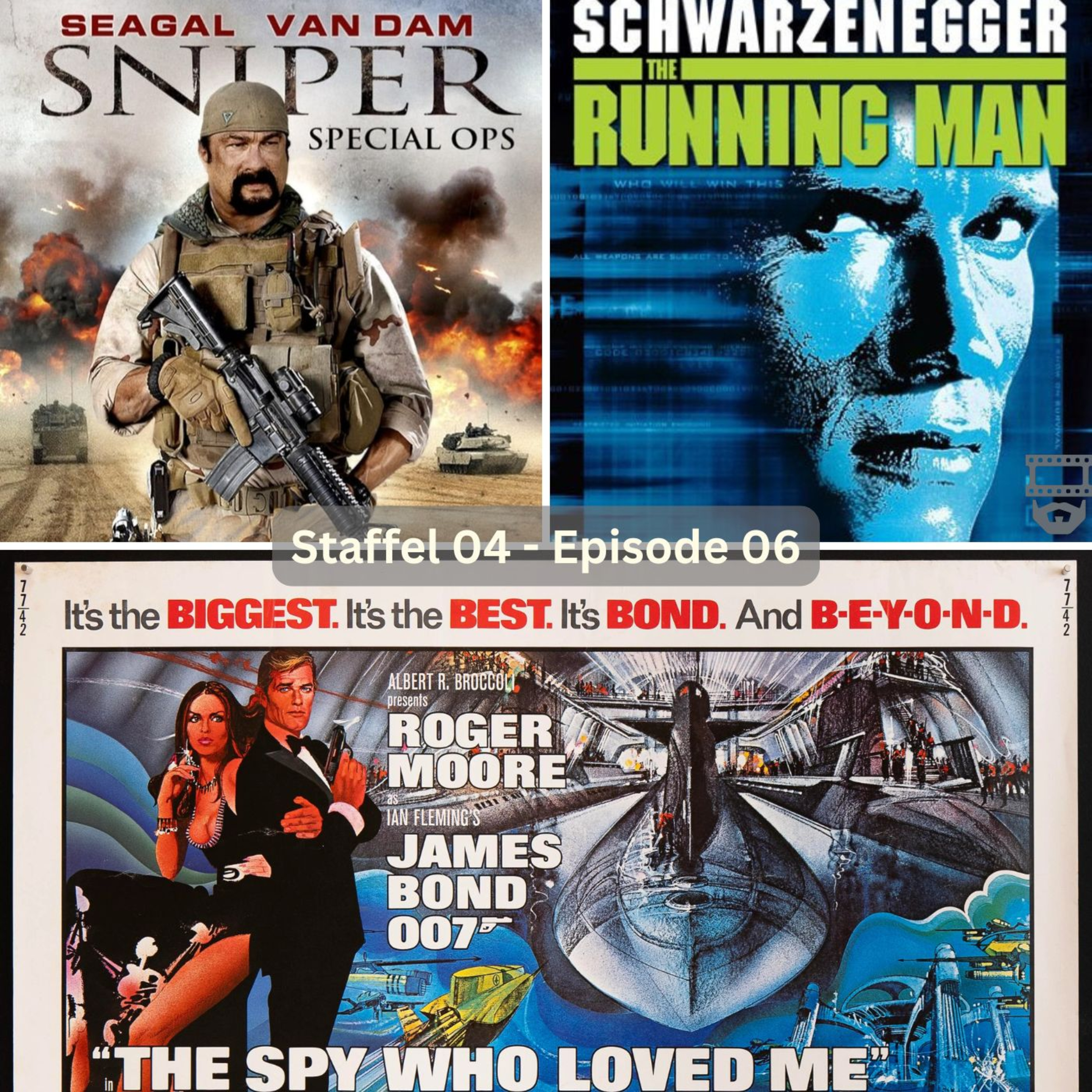 S04E06 - Running Man, Sniper - Special Ops, Der Spion der mich liebte episode artwork