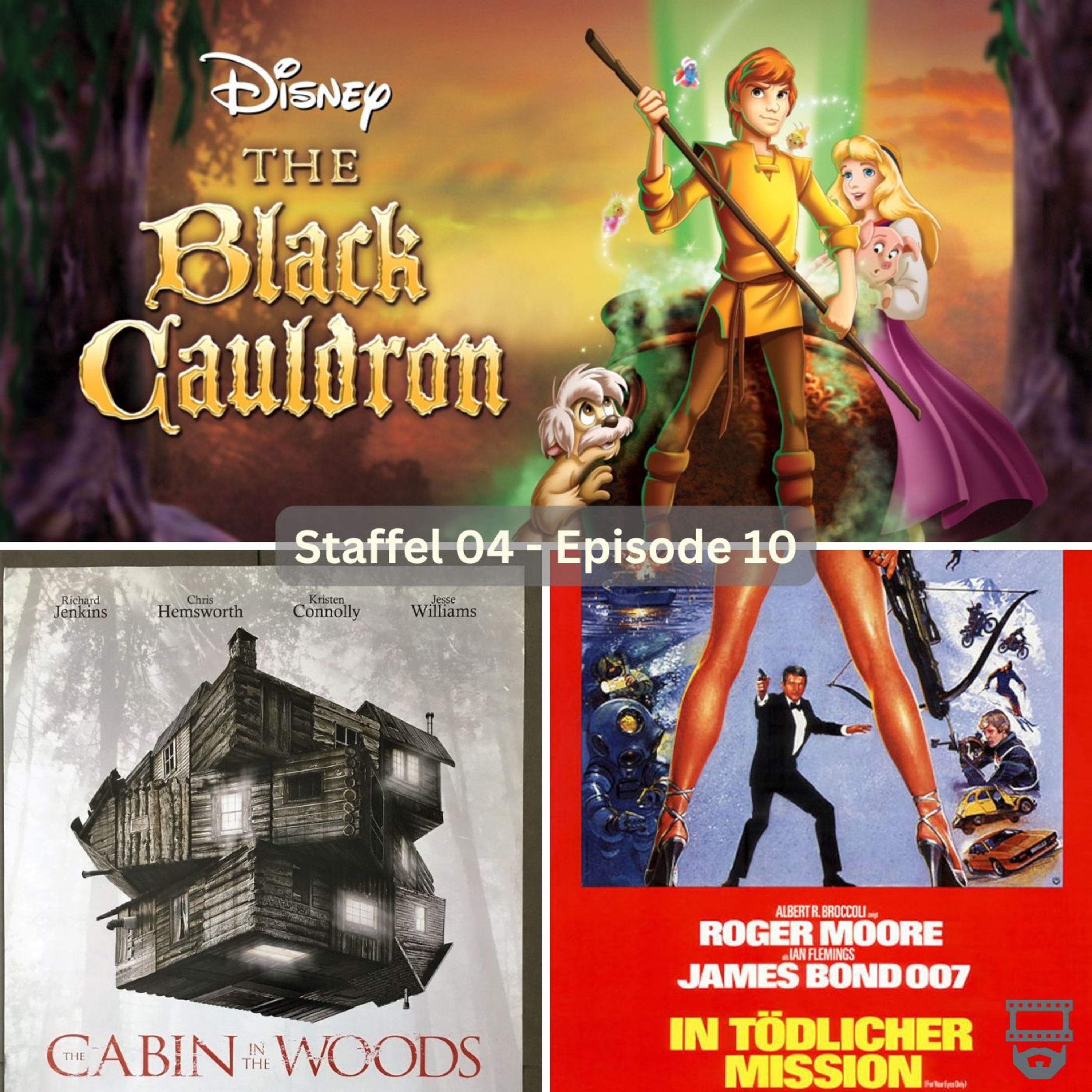 S04E10 - In tödlicher Mission, Taran und der Zauberkessel, The Cabin in the Woods episode artwork