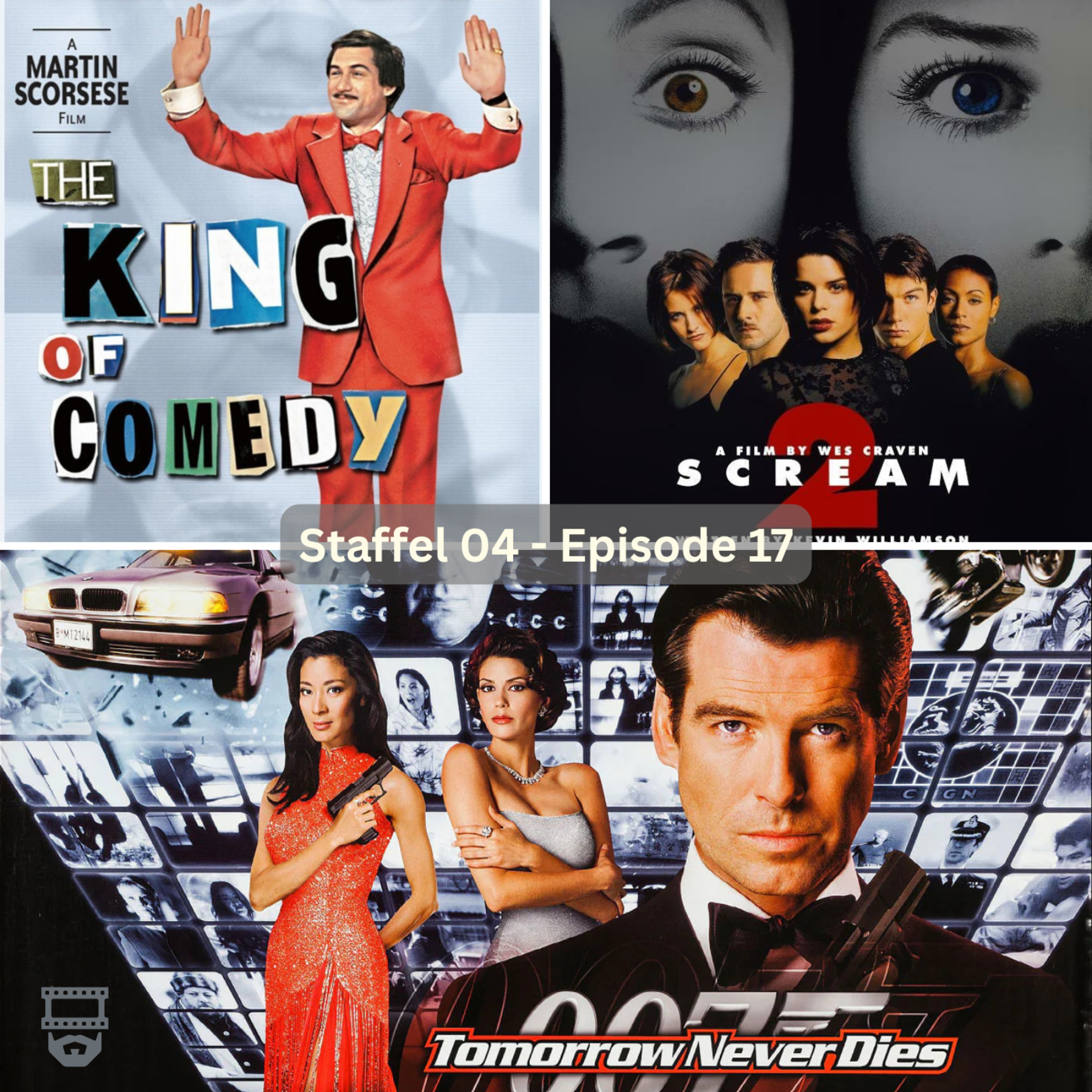 S04E17 - Der Morgen stirbt nie, Scream 2, The King of Comedy episode artwork
