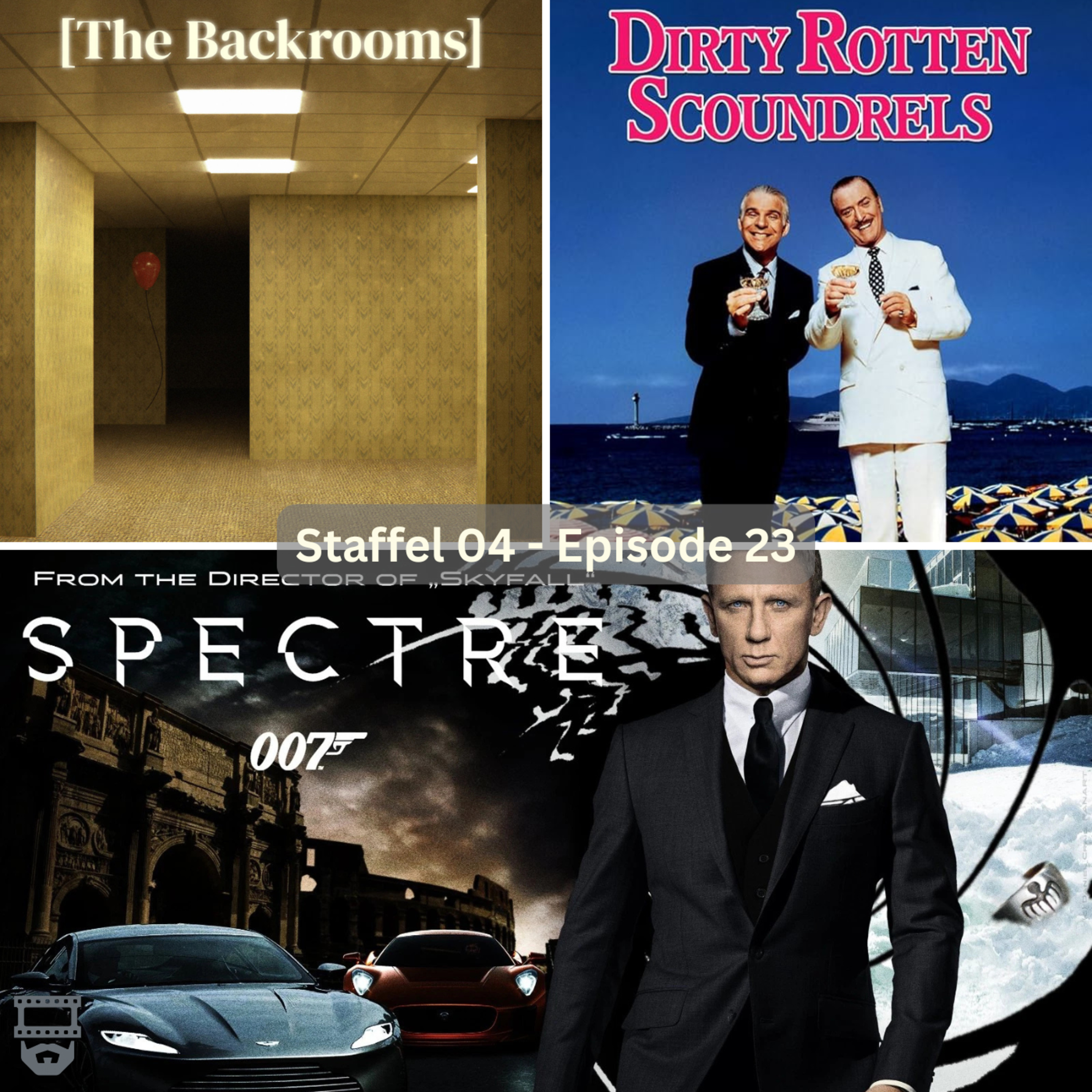 S04E23 - The Backrooms, Zwei hinreißend verdorbene Schurken, Spectre episode artwork