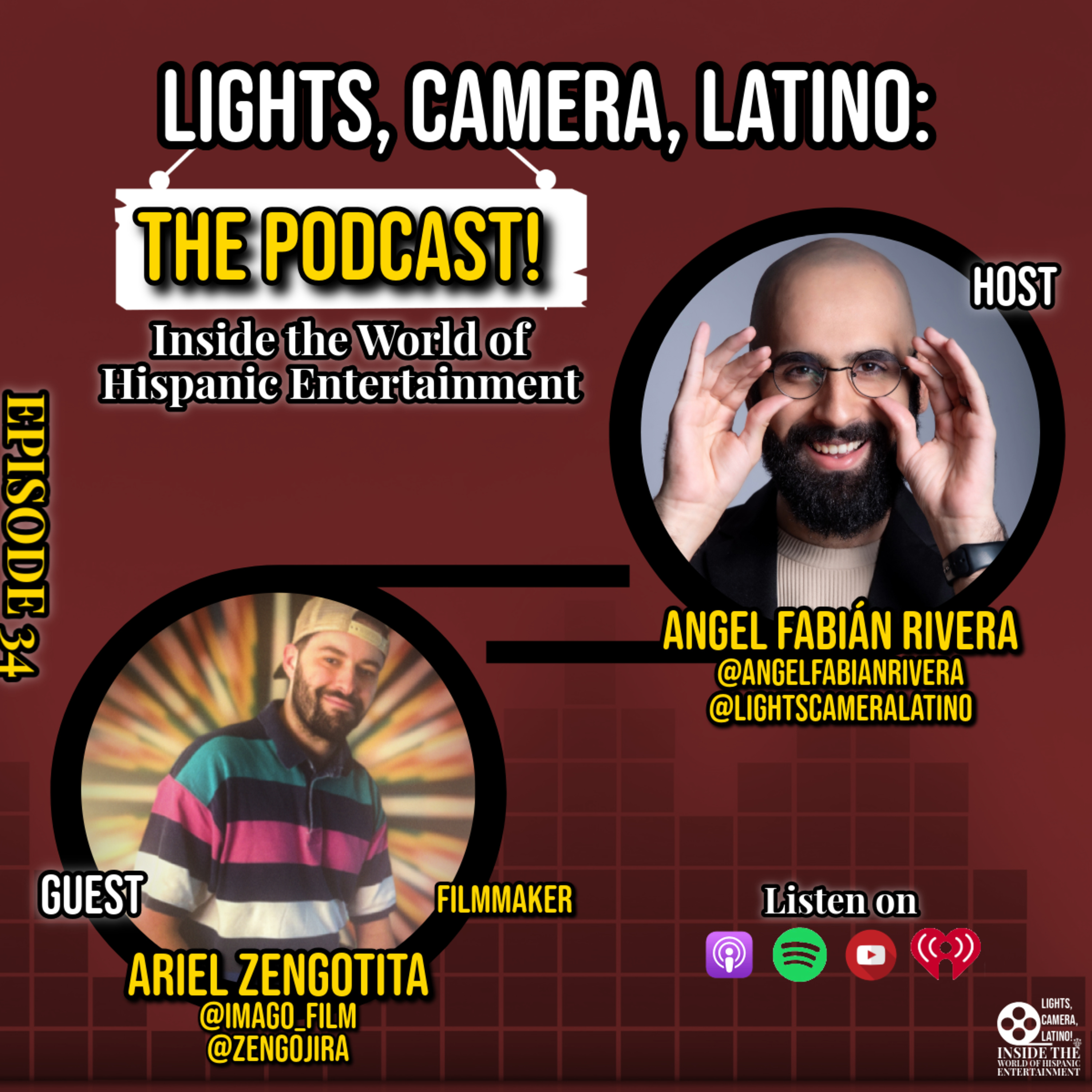 Lights, Camera, Imago: Boricua Representation with Ariel Zengotita!
