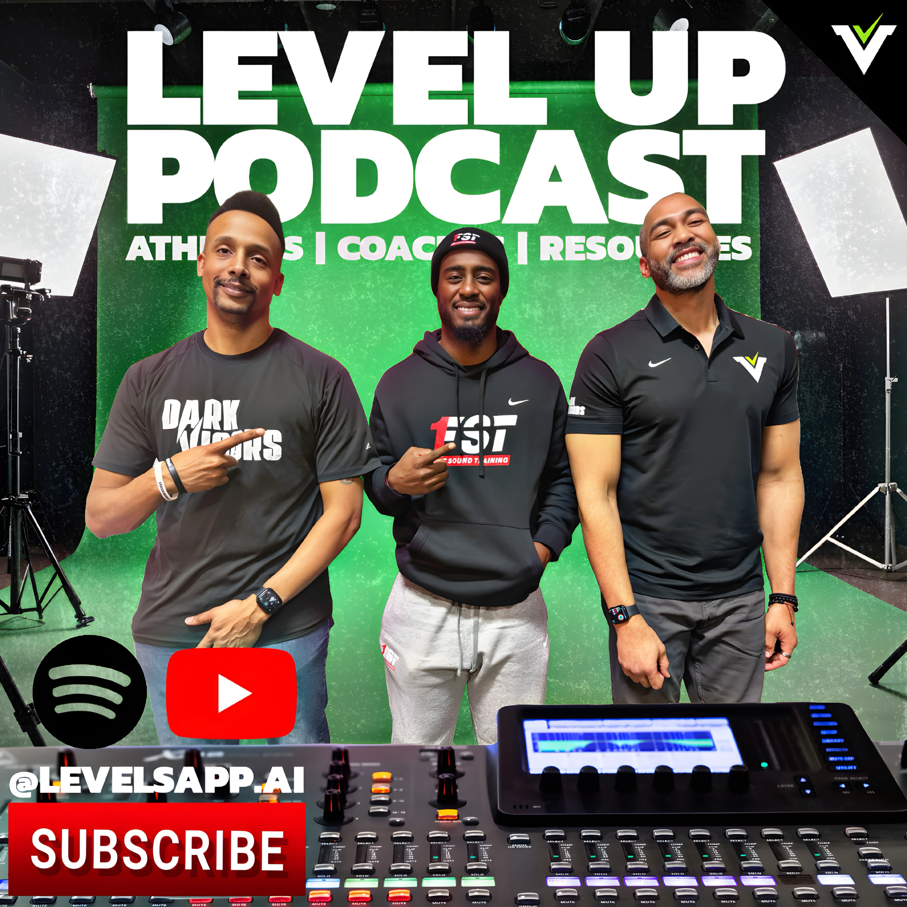 LEVEL UP Podcast - Ep 5: Coach E on Building Elite Athletes & The FST Journey! 🎙️🔥 episode artwork