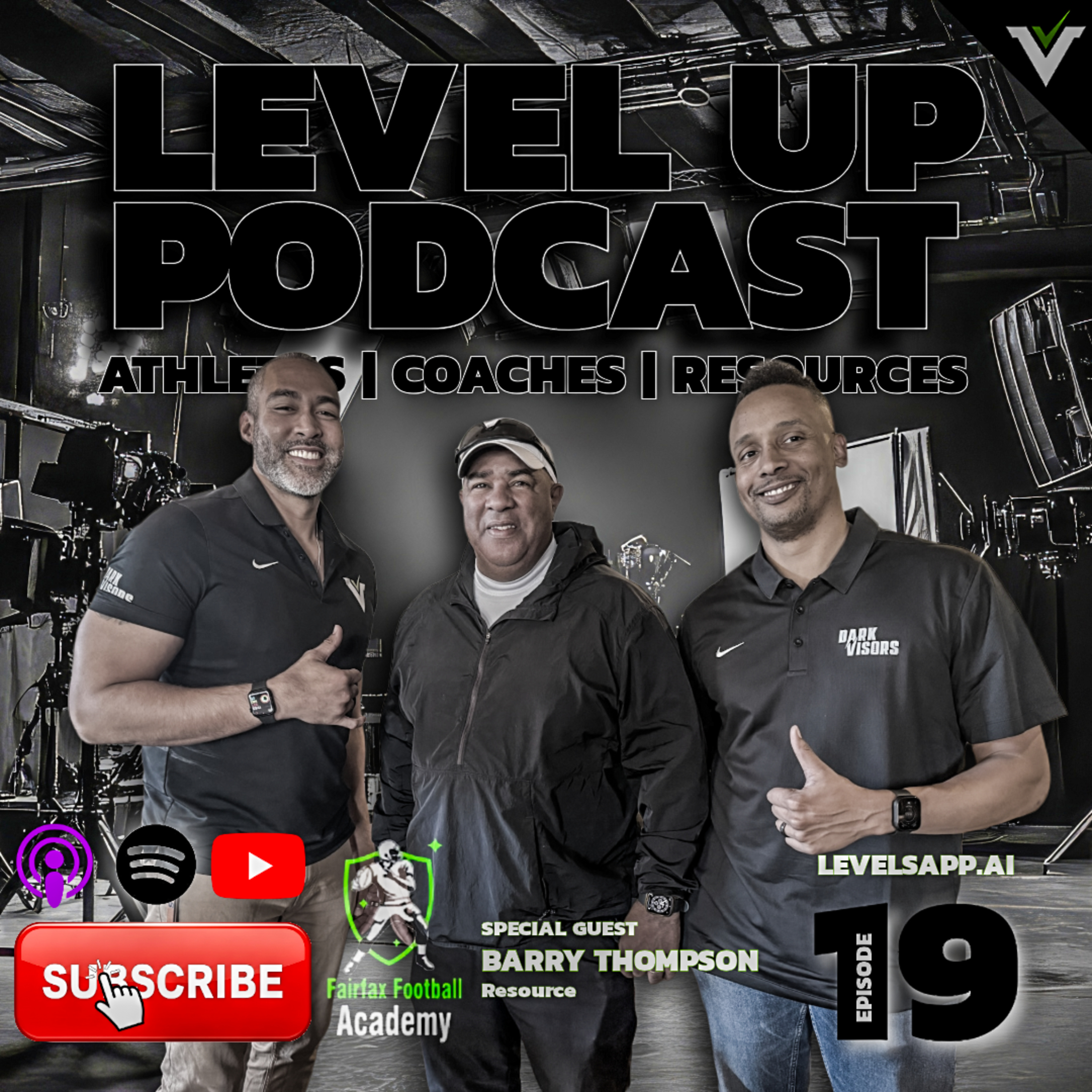 LEVEL UP Podcast Ep.19 | Barry Thompson: π― QB Training Secrets & Leadership Lessons π