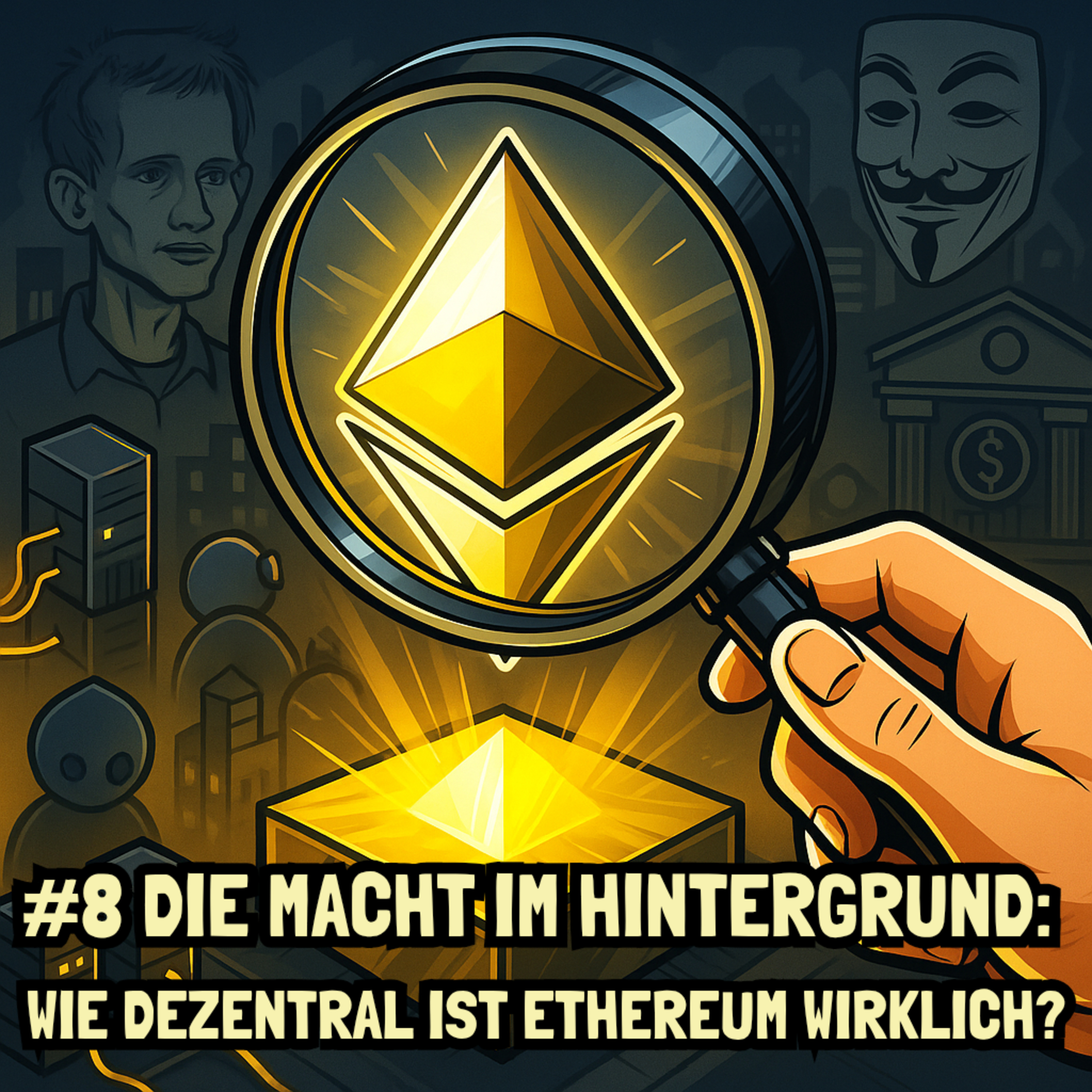 #8 Die Macht im Hintergrund: Wie dezentral ist Ethereum wirklich? episode artwork