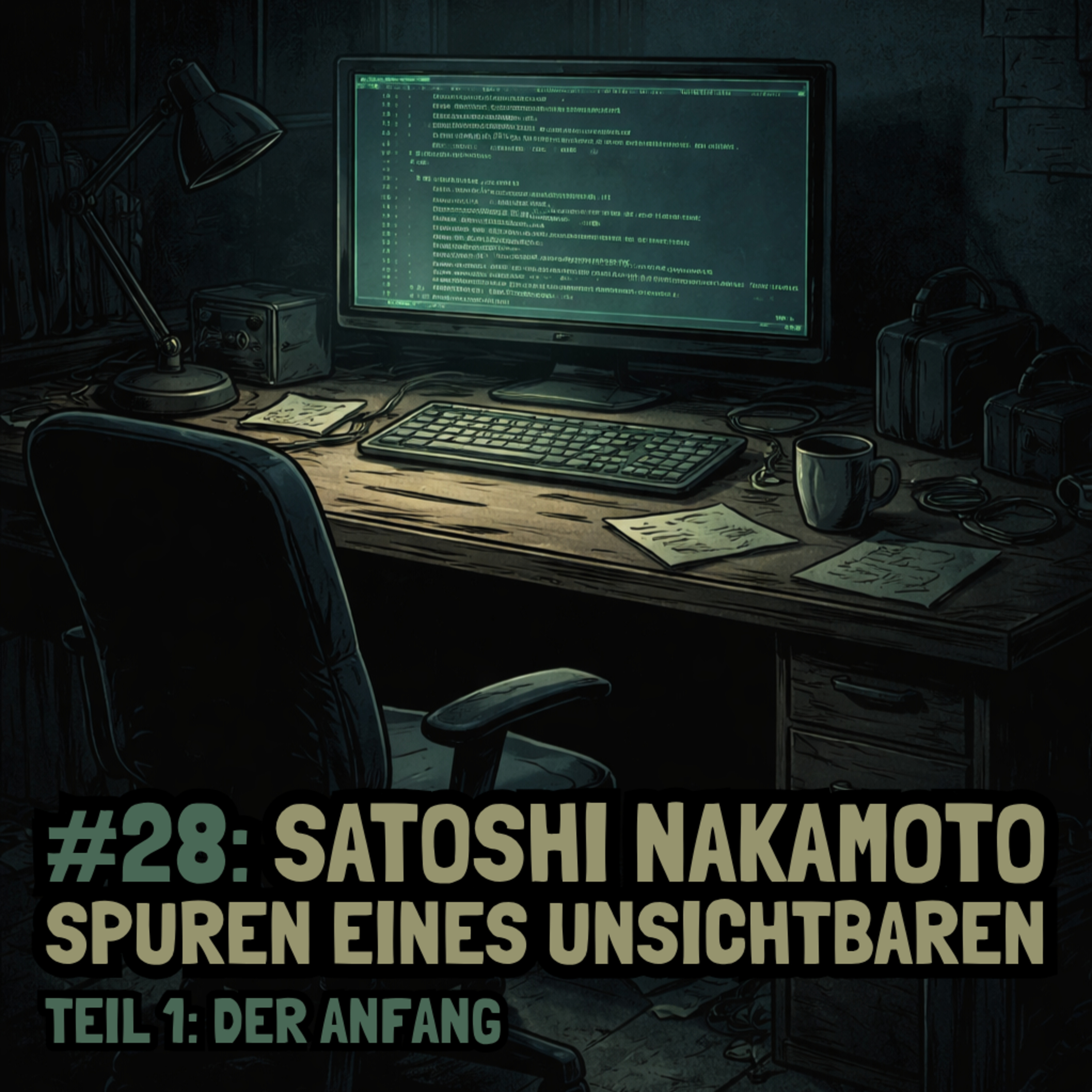 #28 Satoshi Nakamoto – Die Spuren eines Unsichtbaren (Teil 1: Der Anfang) episode artwork