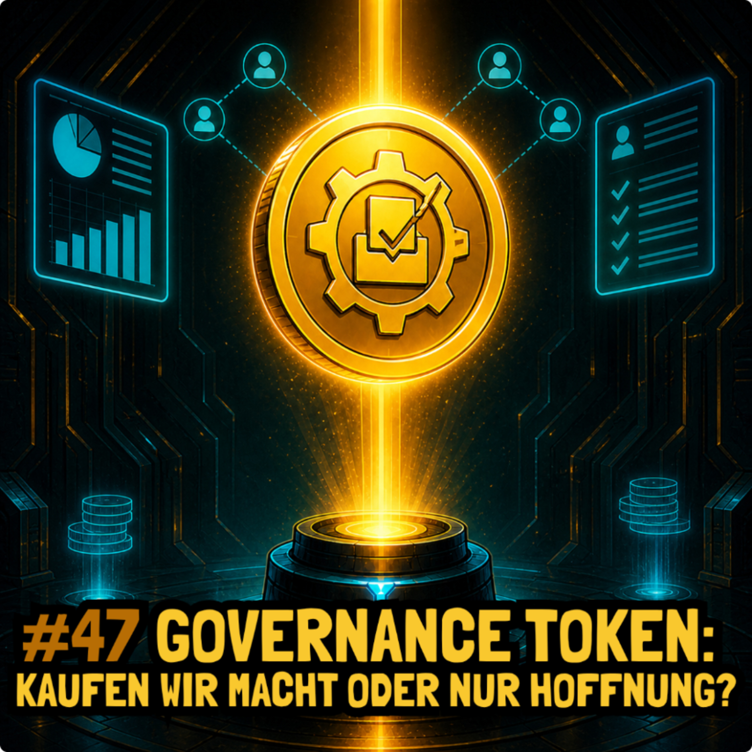 #47 Governance Token: Kaufen wir Macht oder nur Hoffnung? episode artwork