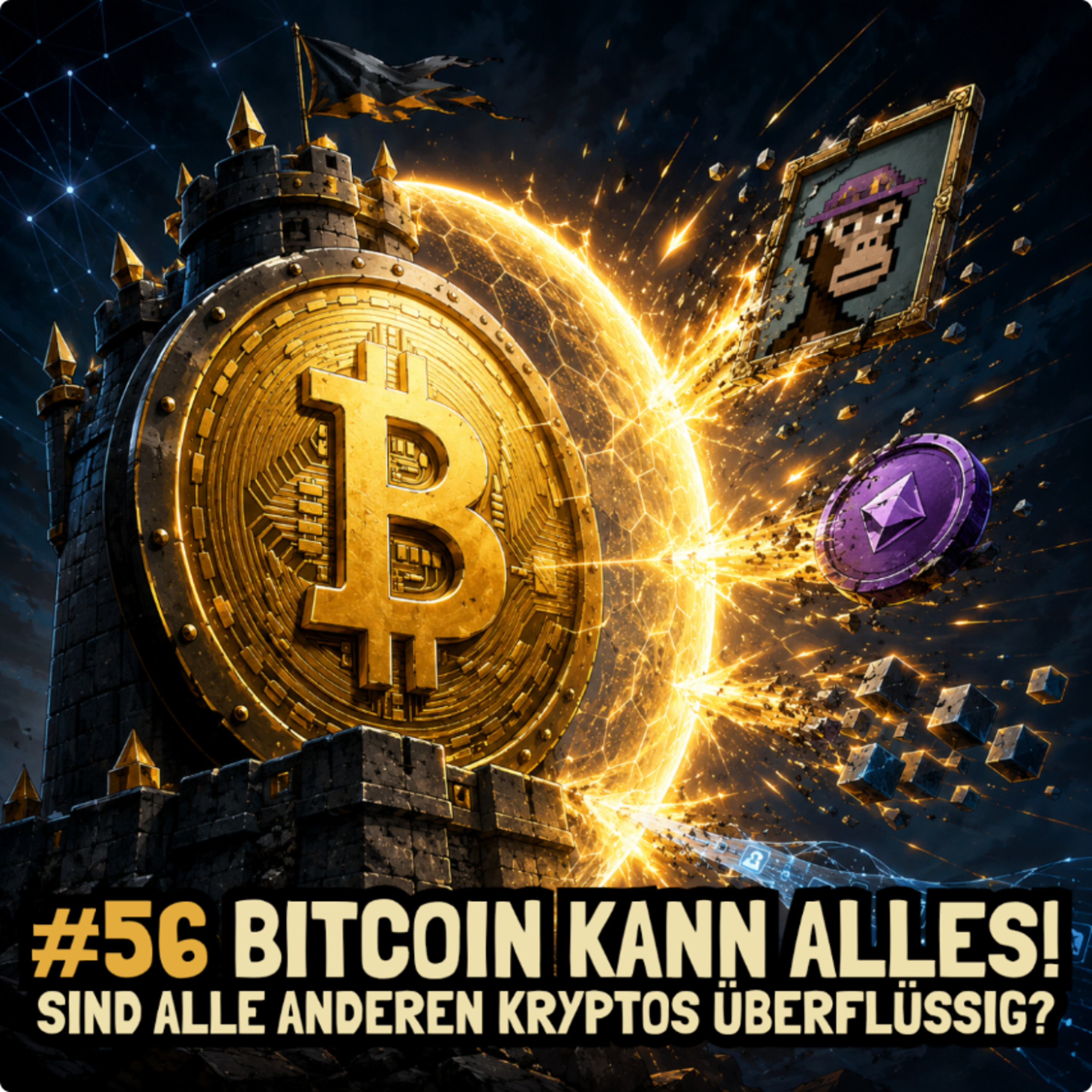 #56 Bitcoin kann alles! Sind alle anderen Kryptos überflüssig? episode artwork