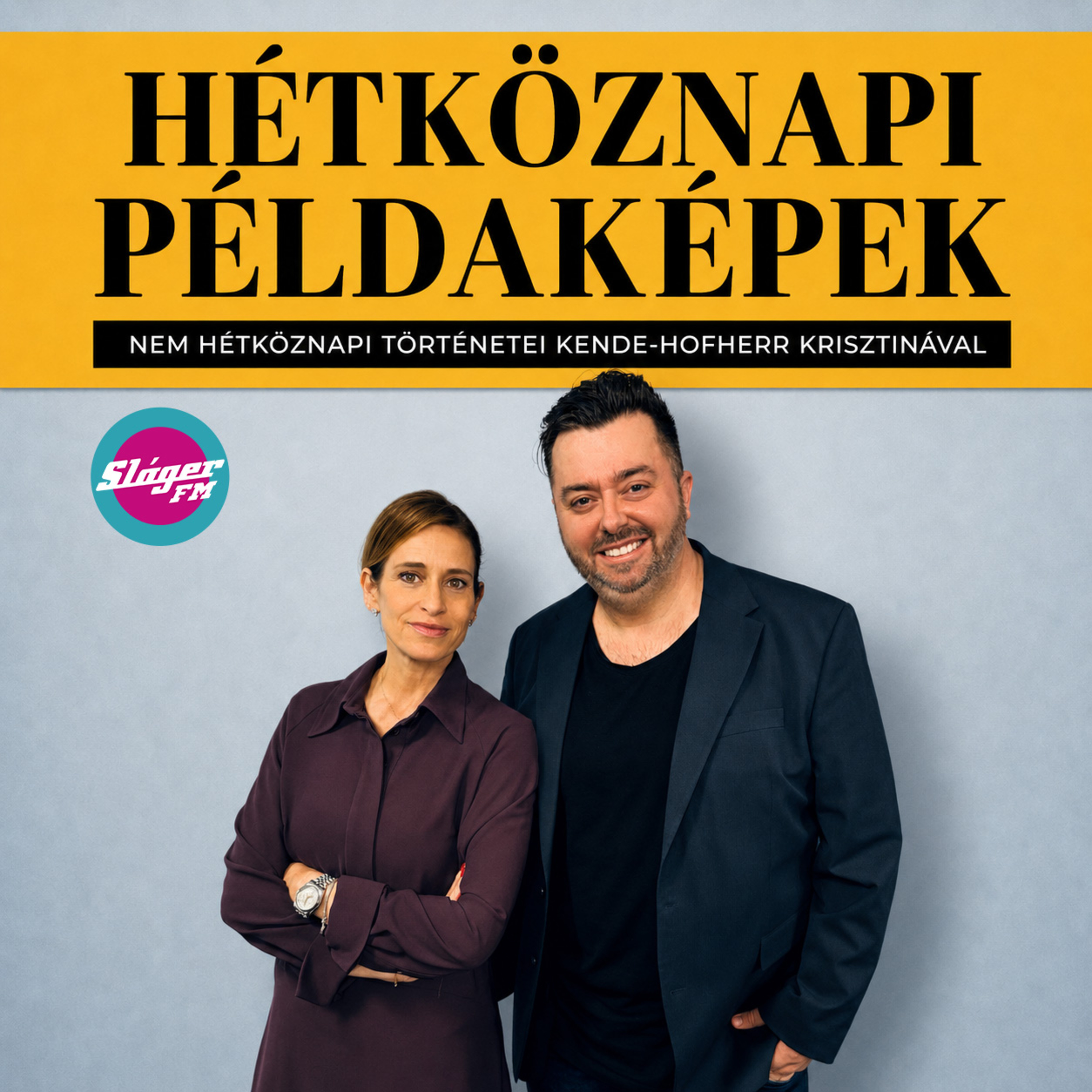 "Tuti, hogy a te polcodon is van legalább egy olyan könyv, amit én írtam!" / Kende-Hofherr Krisztina (KHK) és S. Miller András beszélgetése a Sláger FM-en