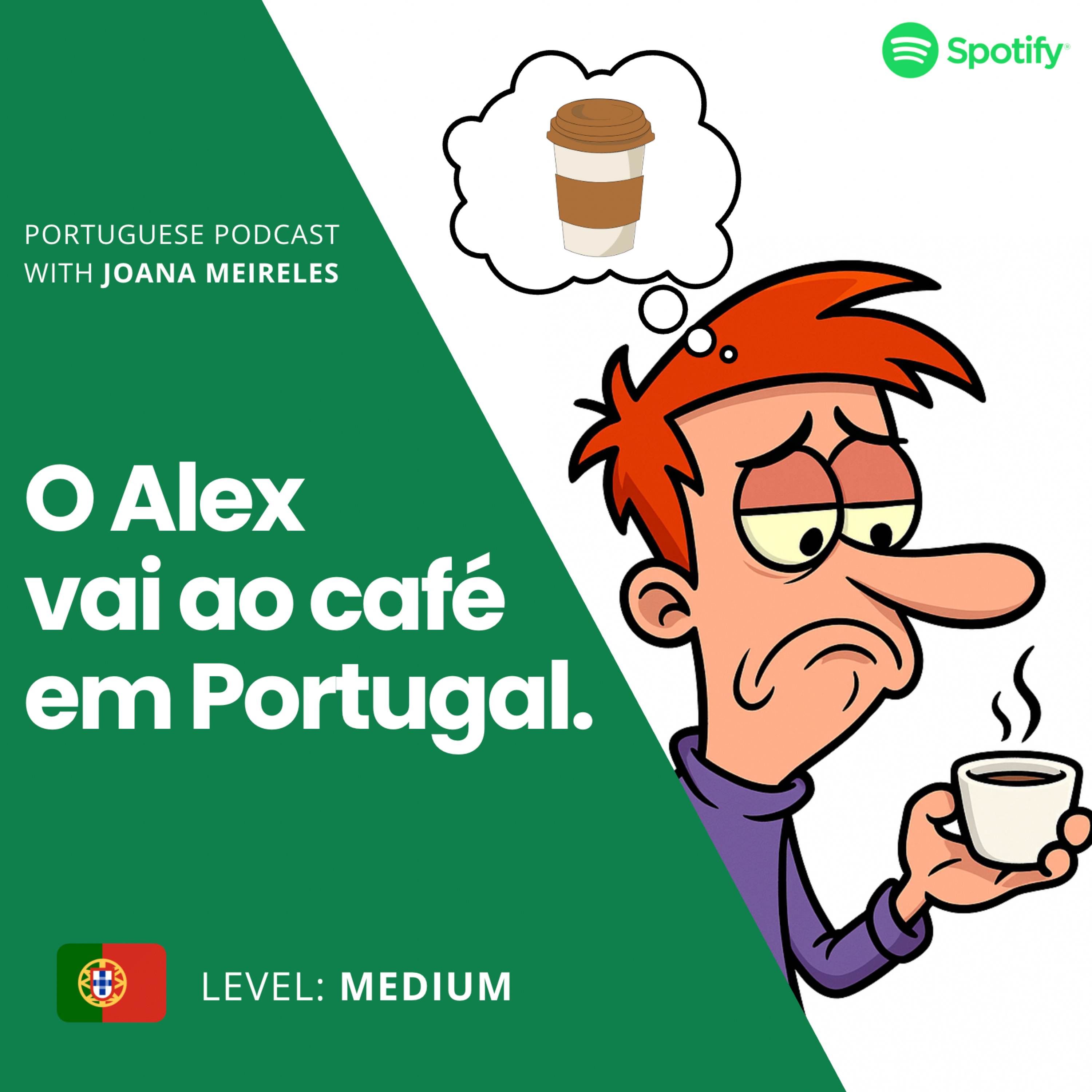 Alex was disappointed with his Portuguese coffee. episode artwork