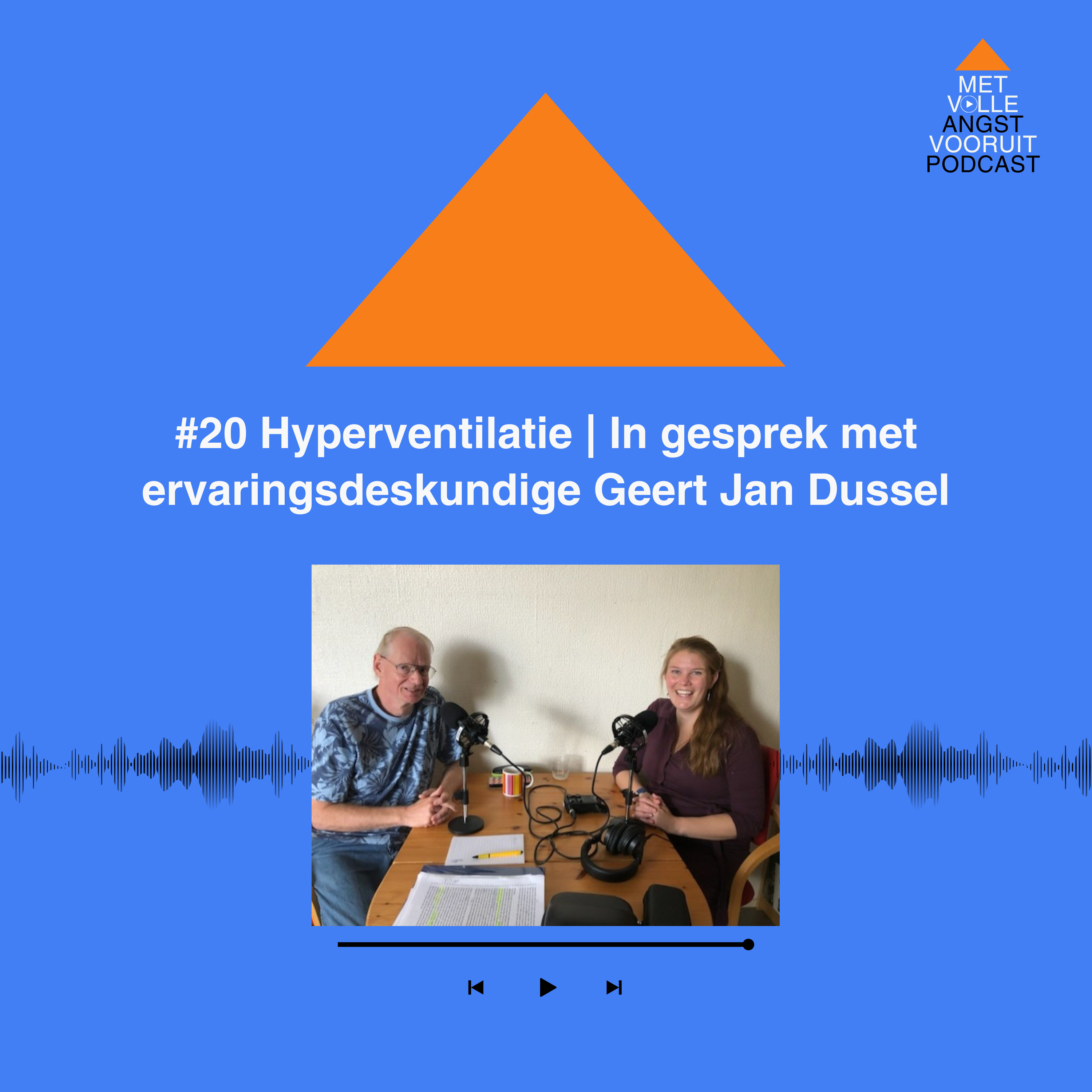 Met volle angst vooruit