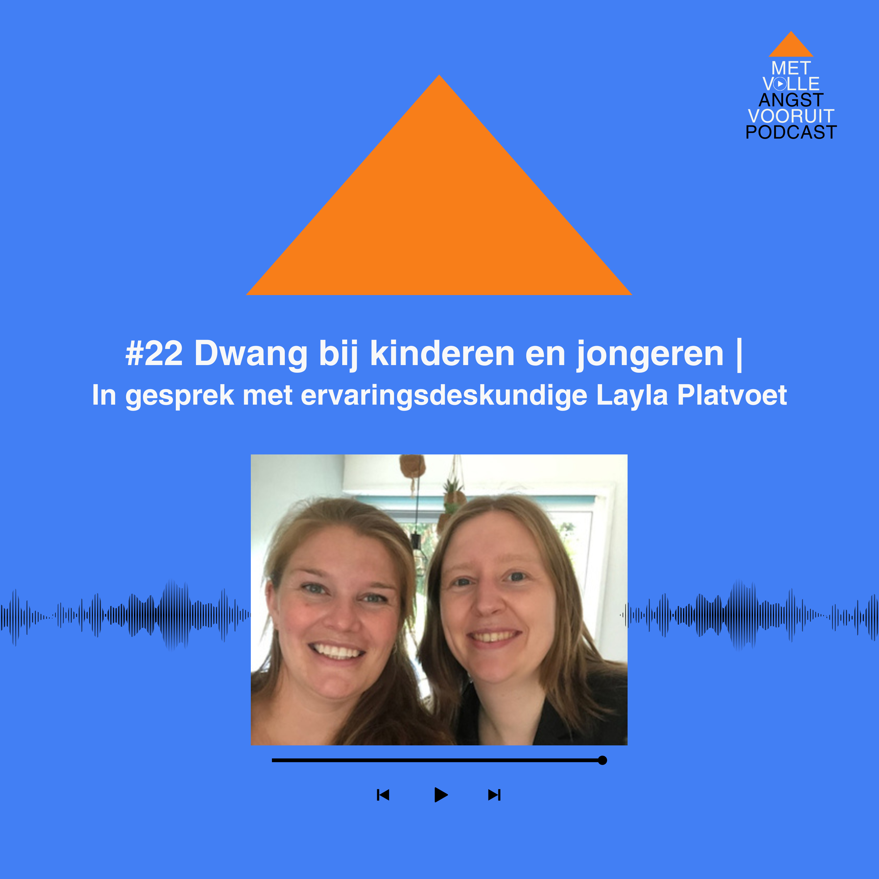 Met volle angst vooruit