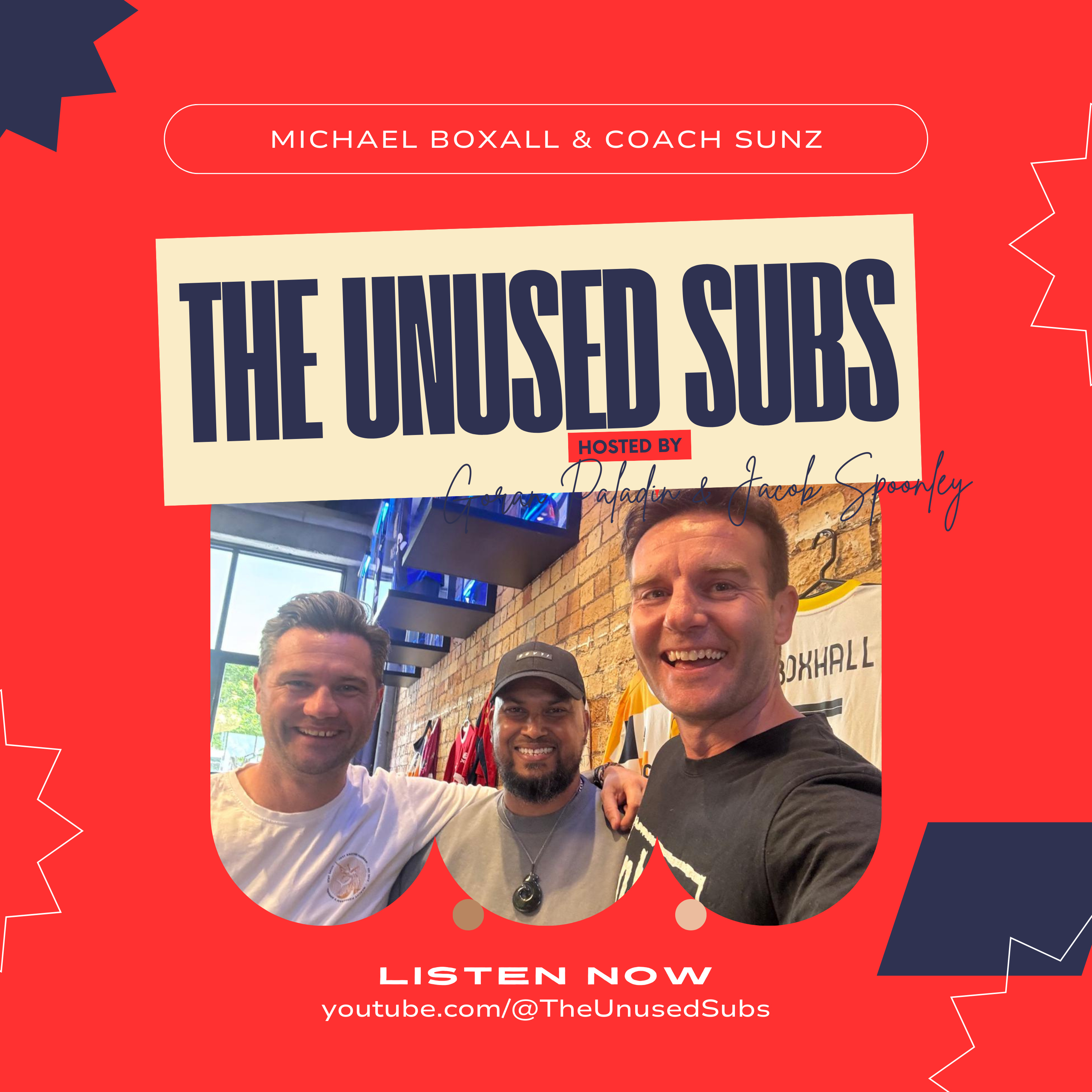 Ronaldinho, Chris Wood, and SBW gym battles with Michael Boxall & Coach Sunz | EP4 - The Unused Subs episode artwork