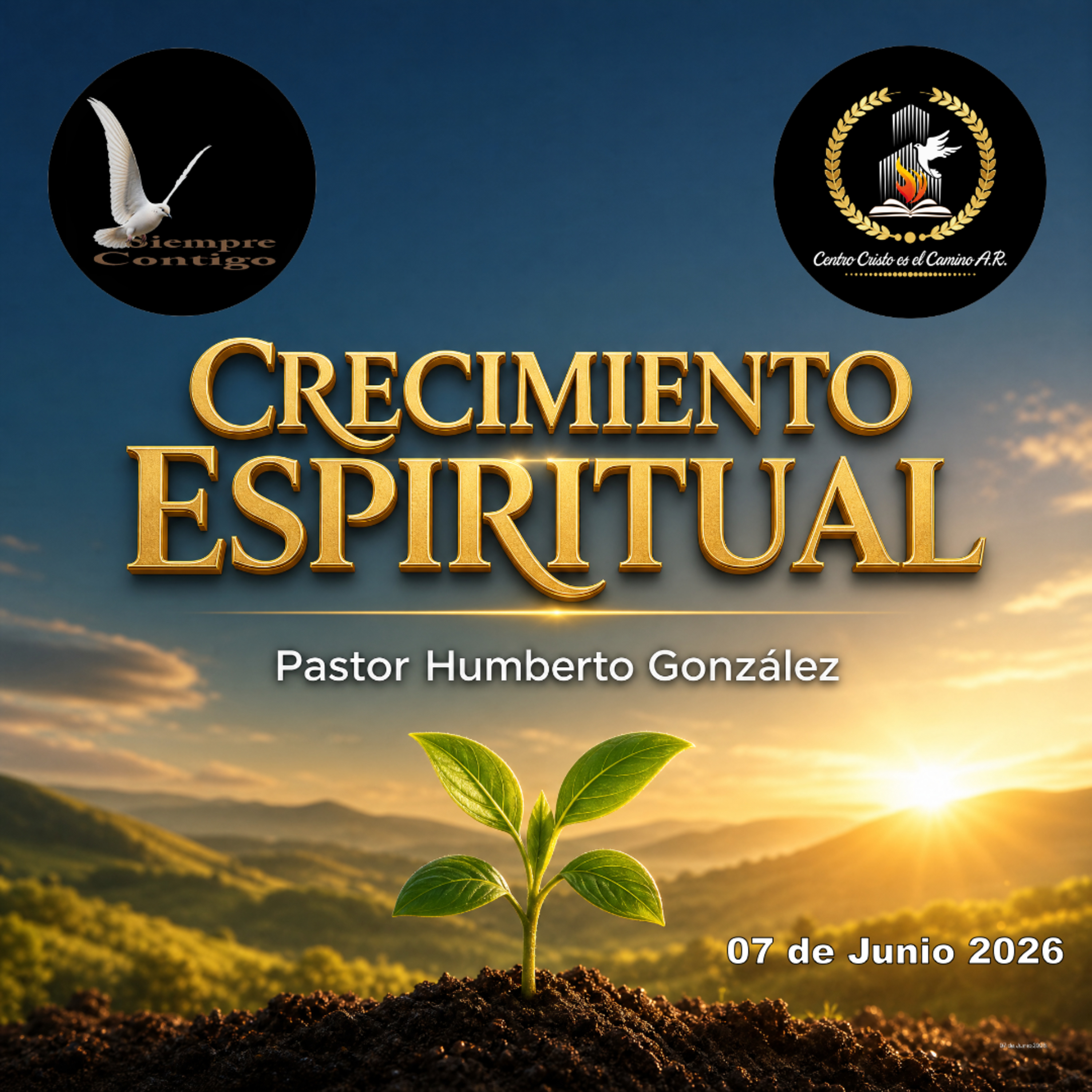 Portada de "Palabra Viva: Predicas desde Centro Cristo es el Camino A.R."