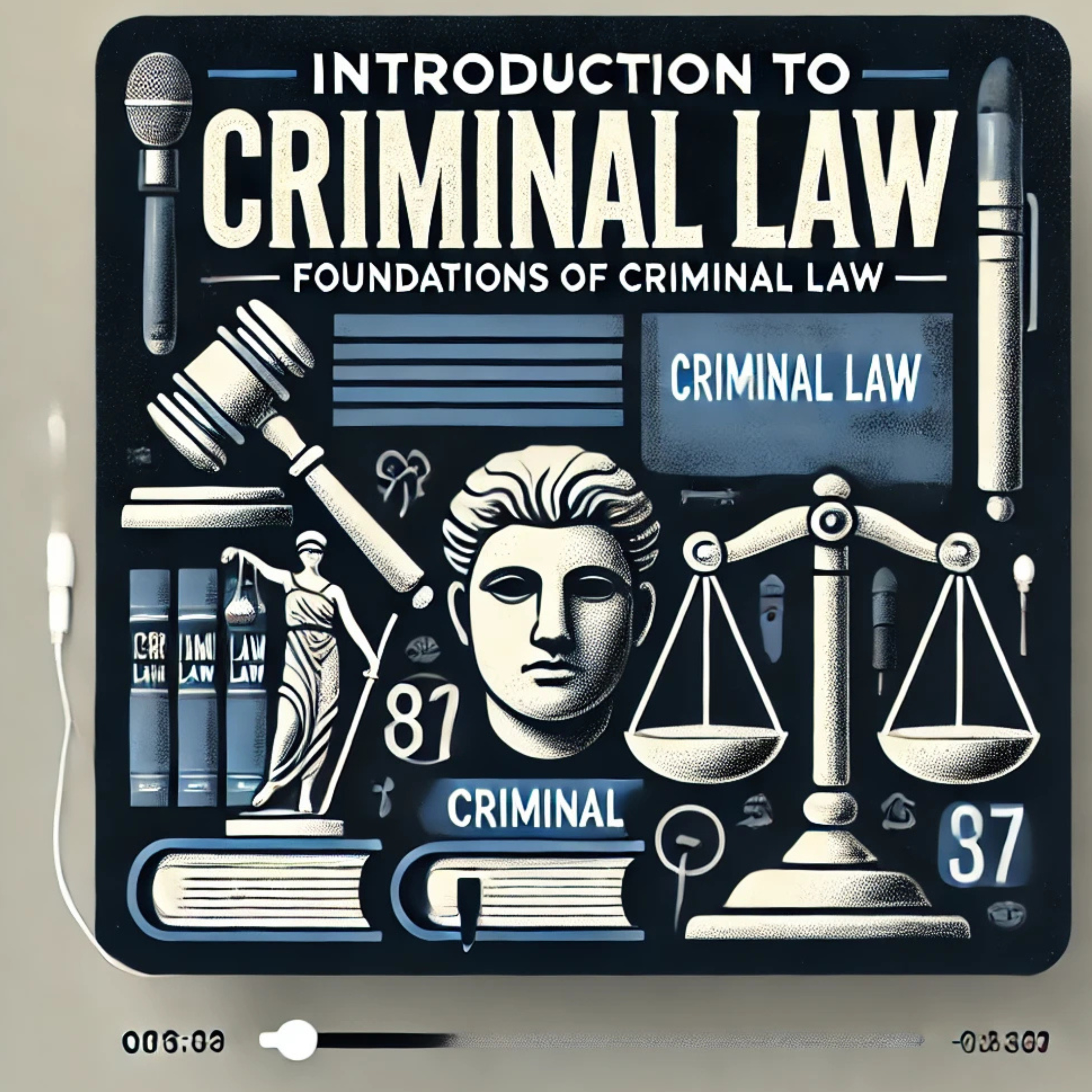 Introduction to Criminal Law: Lecture 1 of 3: Foundations of Criminal Law