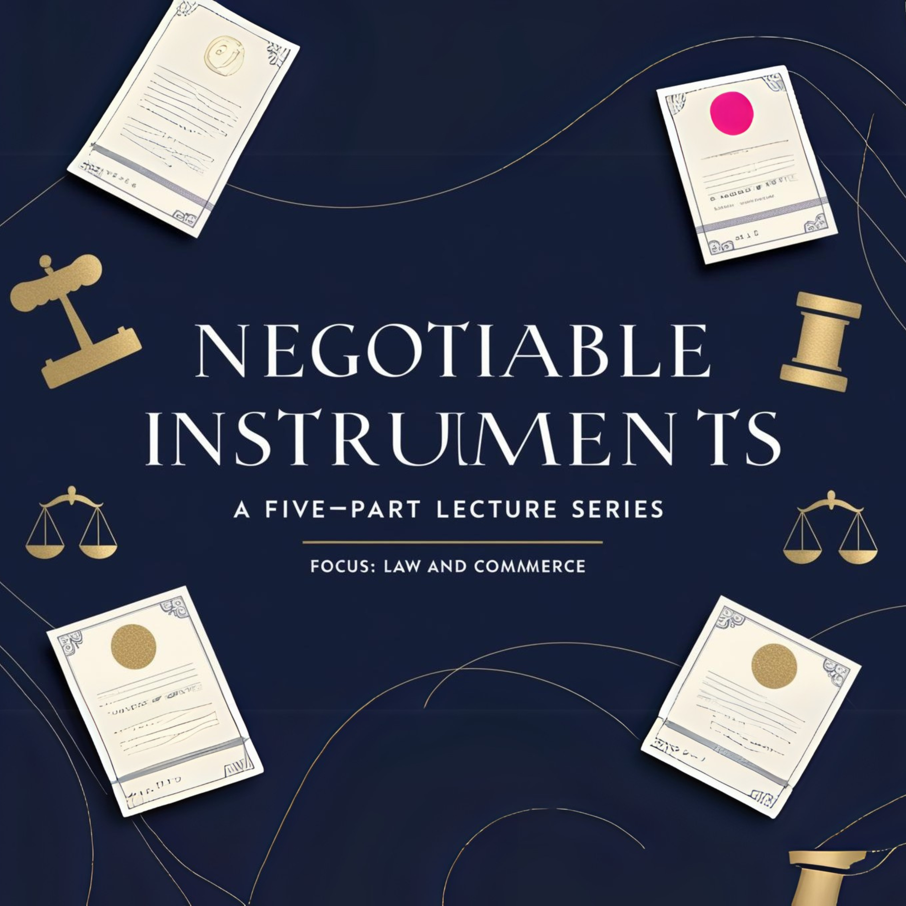 Negotiable Instruments Law Review, Summary and Exam Strategies