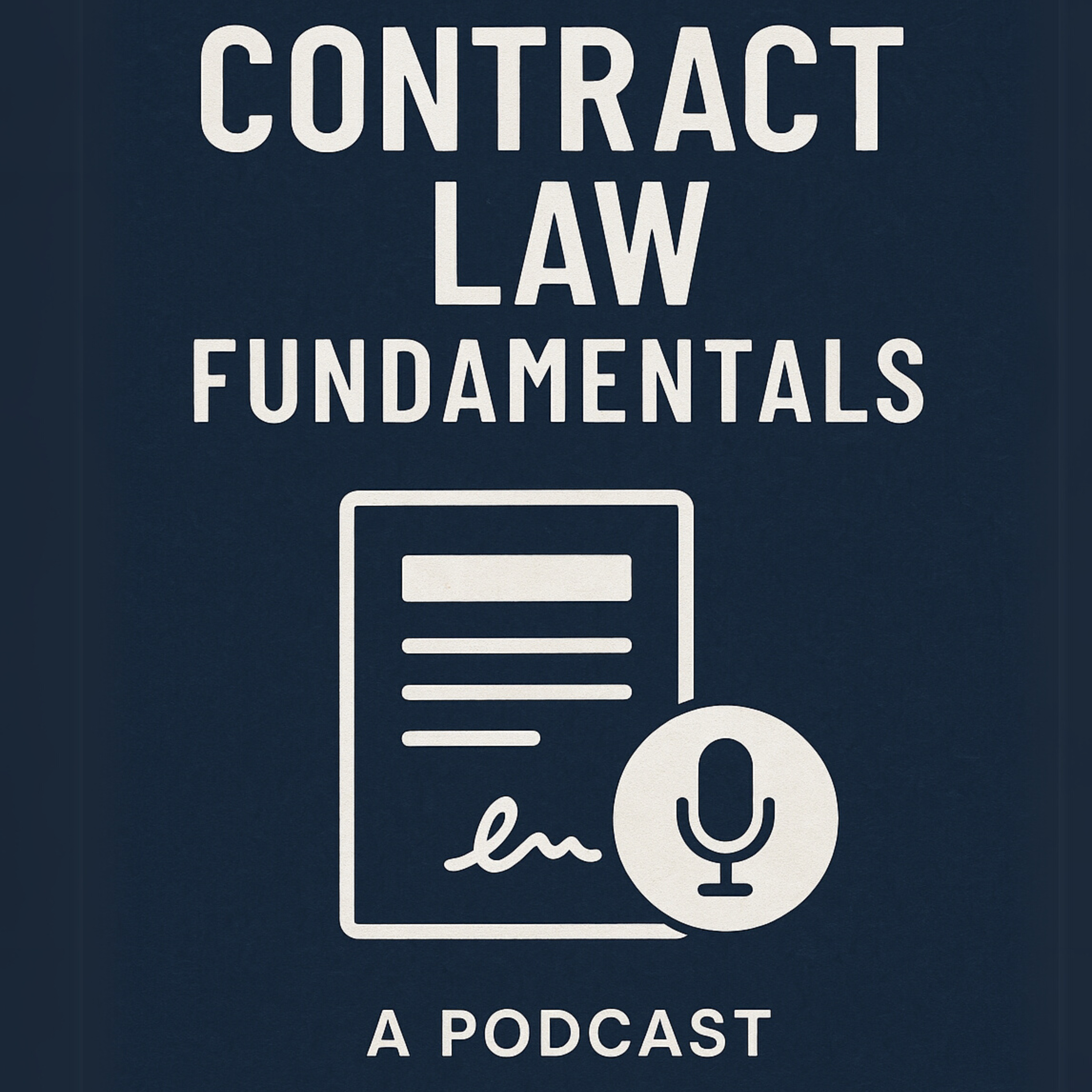 Contract Law Fundamentals – Formation, Enforceability, and Performance (Part 1 of 2)