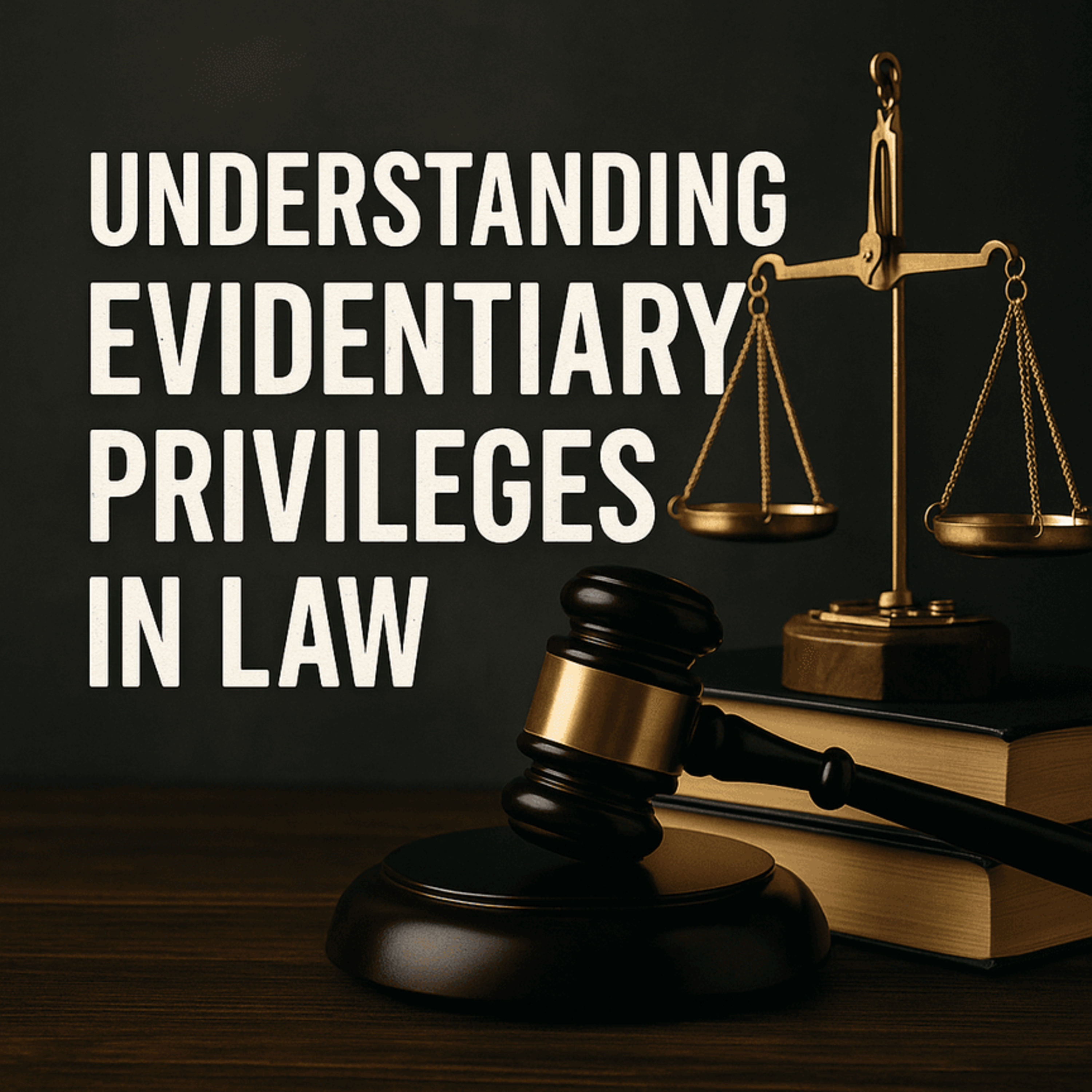 Evidence Law Lecture Thirty-Seven Privileges: Attorney-Client, Spousal, and Others