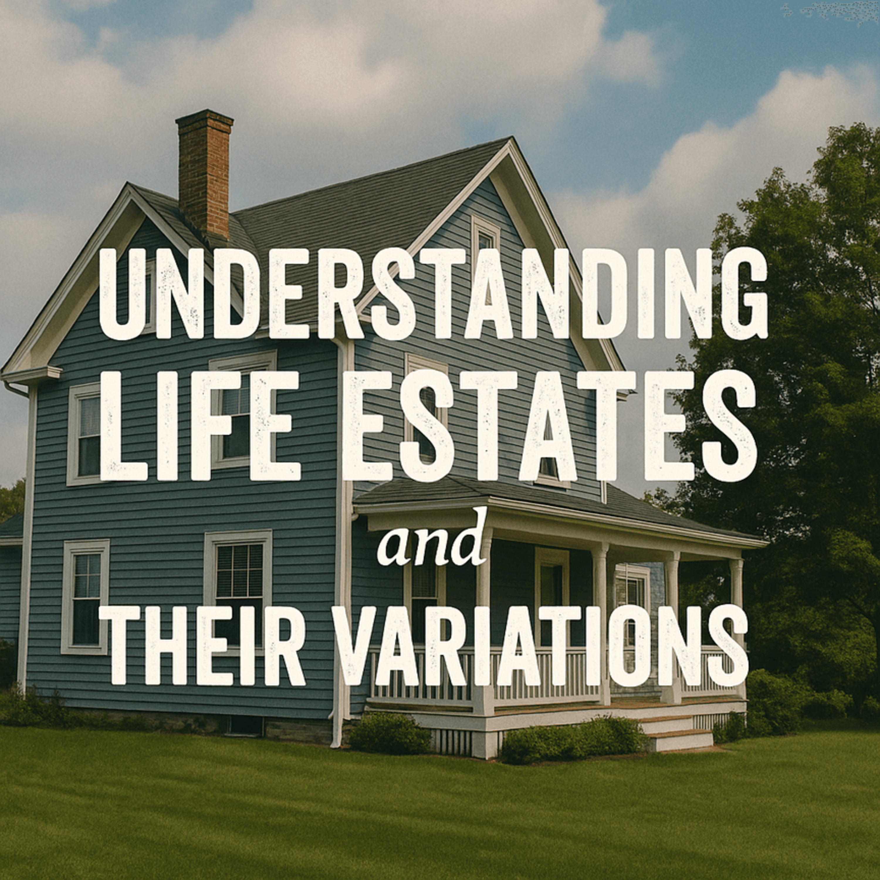 Property Law Lectures - Lecture Fifty – Life Estates: Present Possessory Interests and Future Reversions