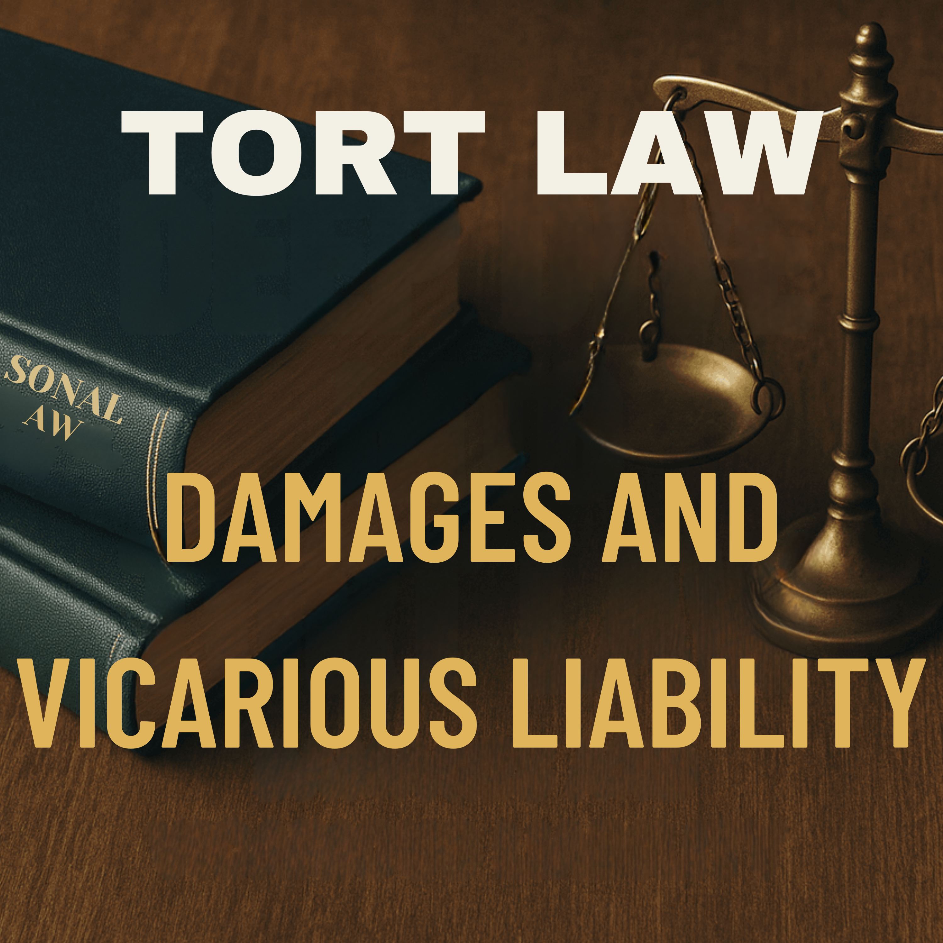 Tort Law (Part 6 of 7): Damages, Vicarious Liability, and Other Doctrines