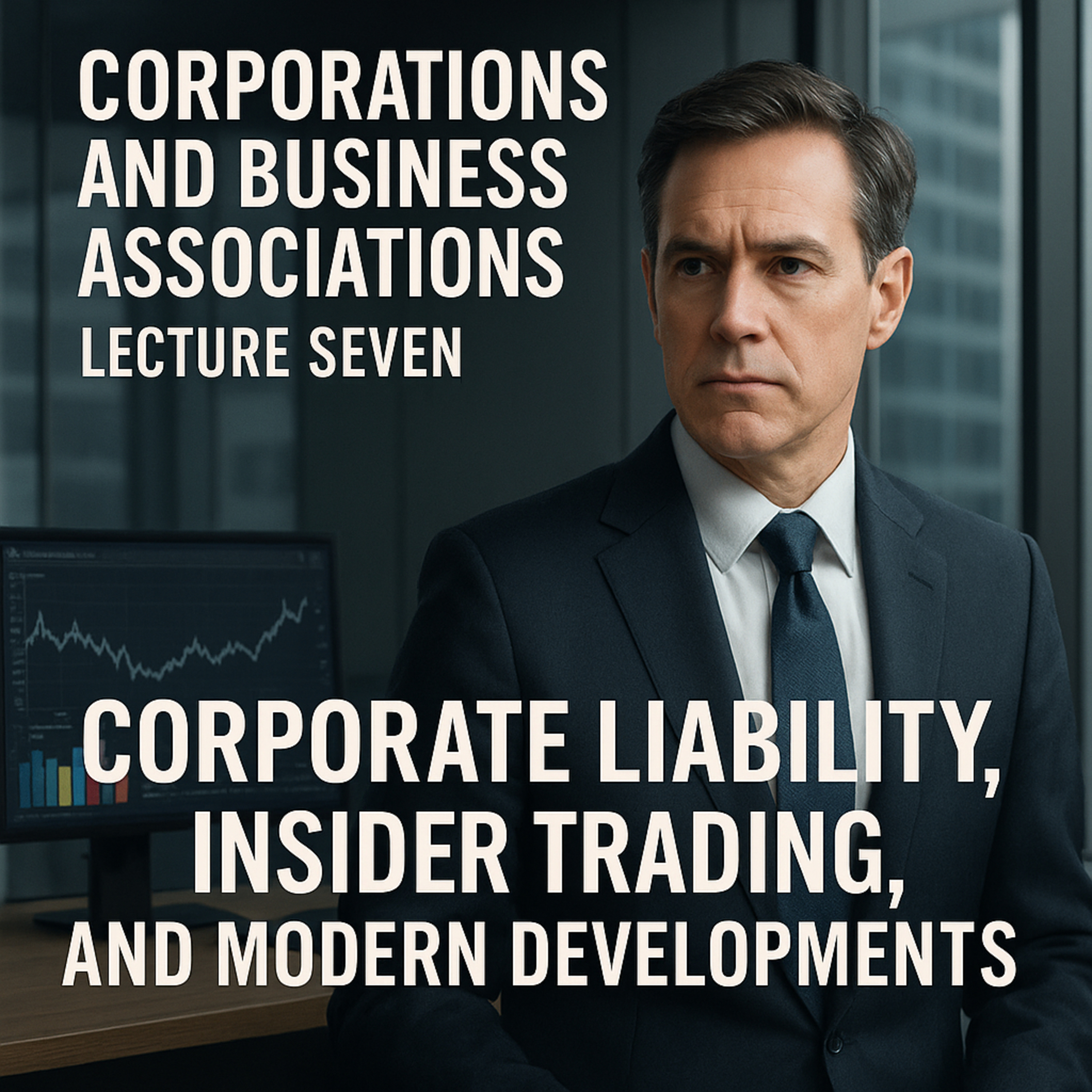 Corporations and Business Associations Lecture Seven: Corporate Liability, Insider Trading, and Modern Developments