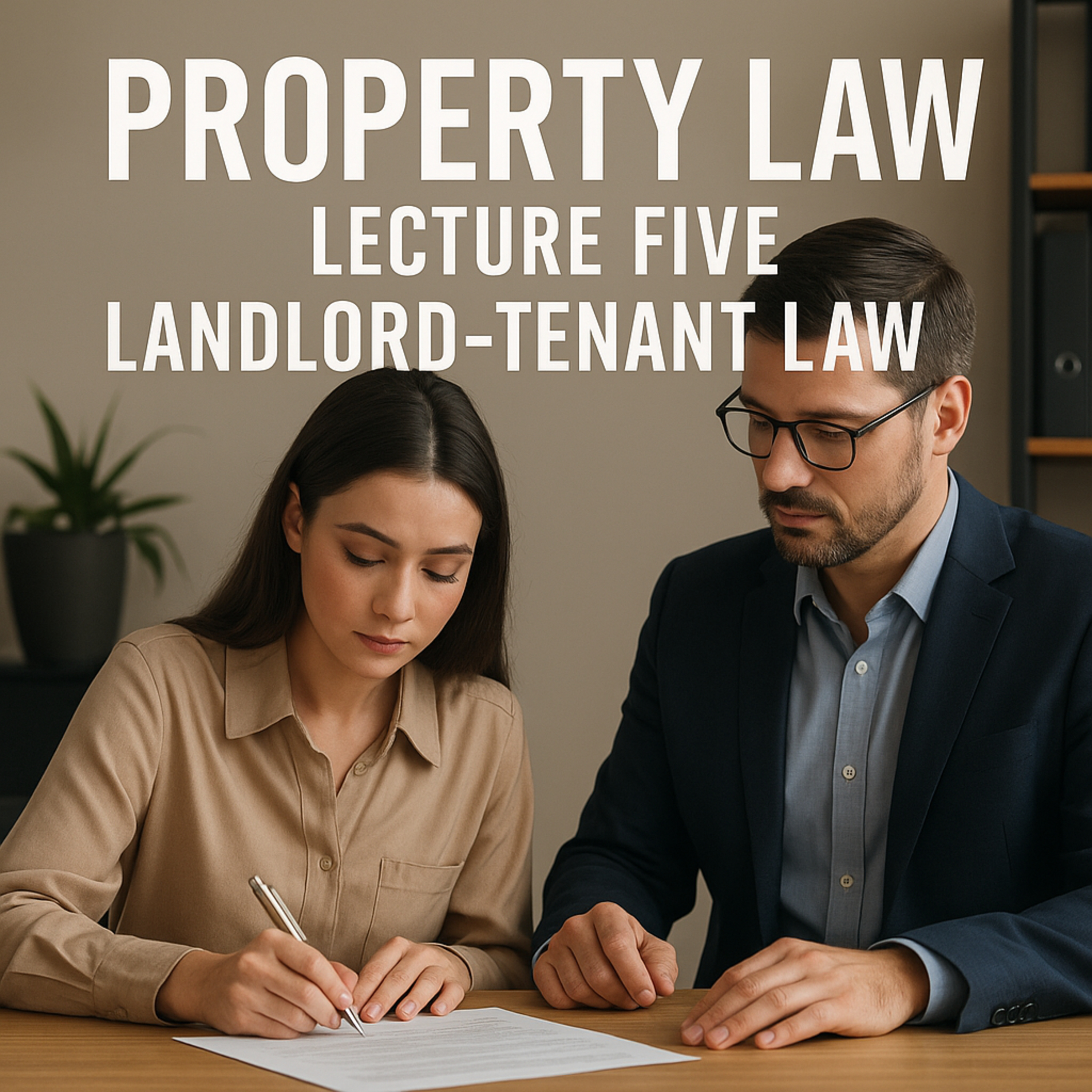 Property Law Lecture Five: Landlord-Tenant Law