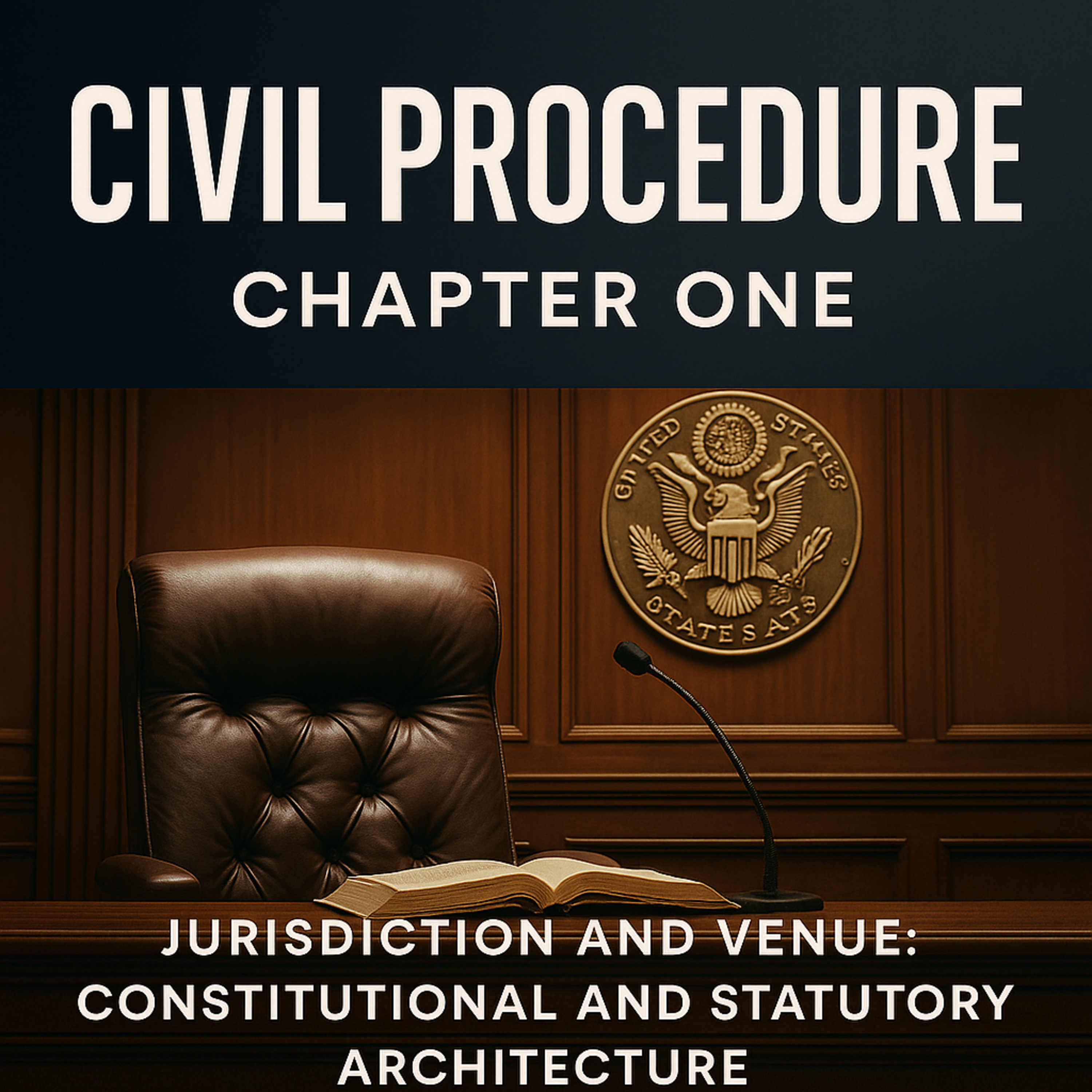 Civil Procedure Chapter One — Jurisdiction and Venue: Constitutional and Statutory Architecture