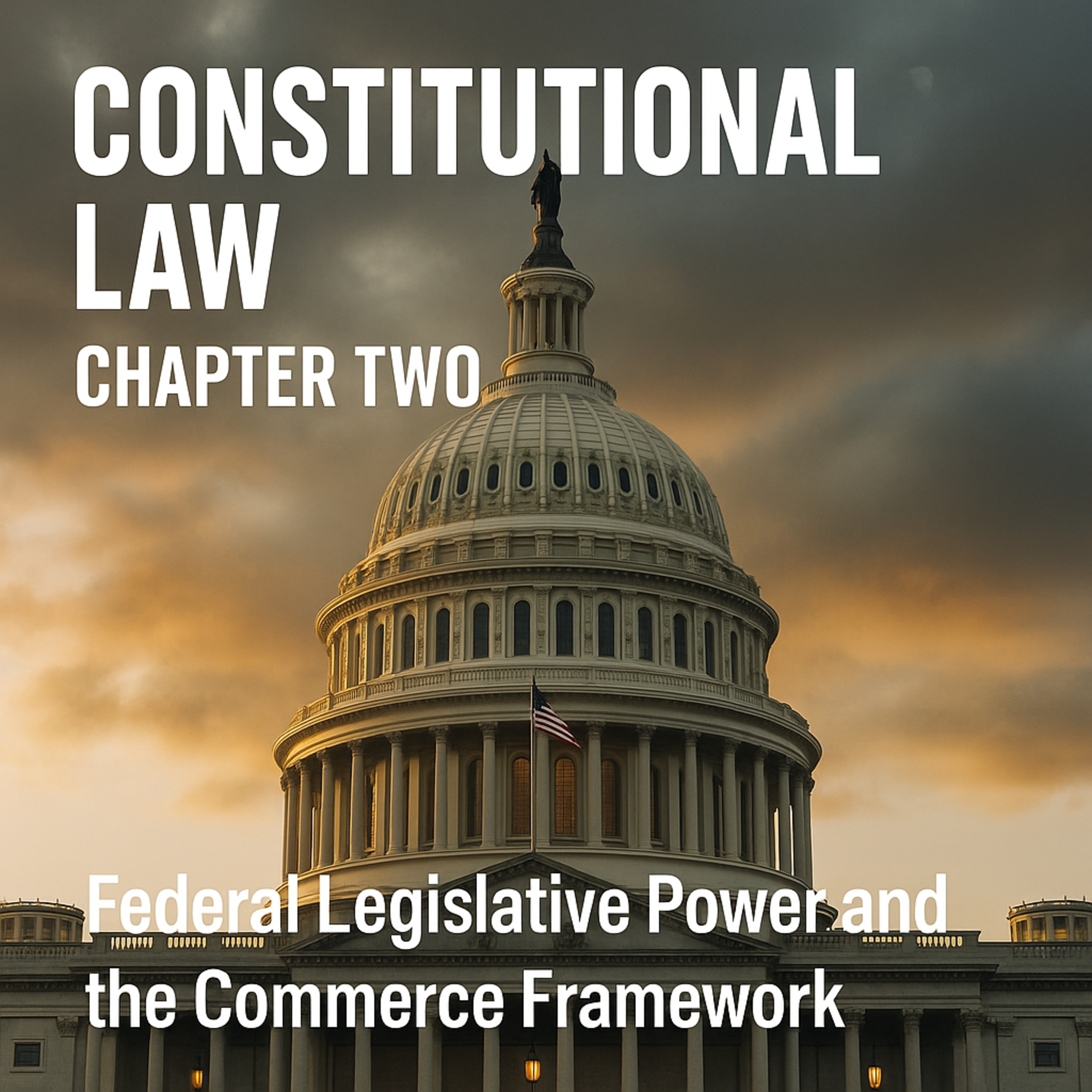 Constitutional Law Chapter Two: Federal Legislative Power and the Commerce Framework