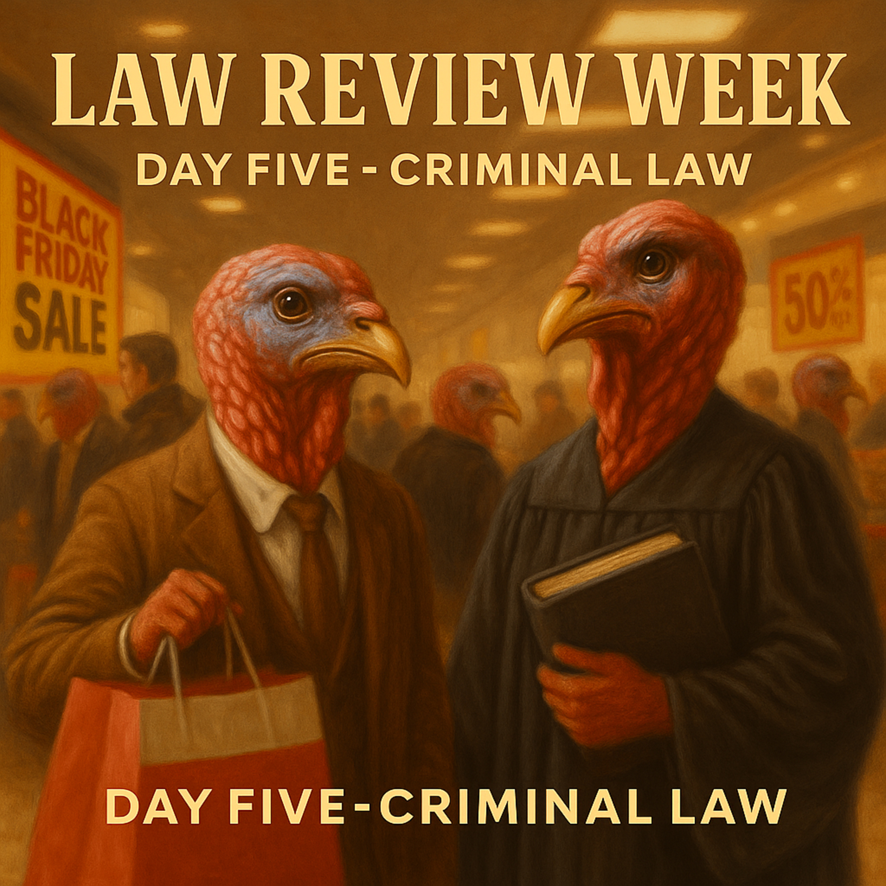 Law Review Week: Day Five - Criminal Law