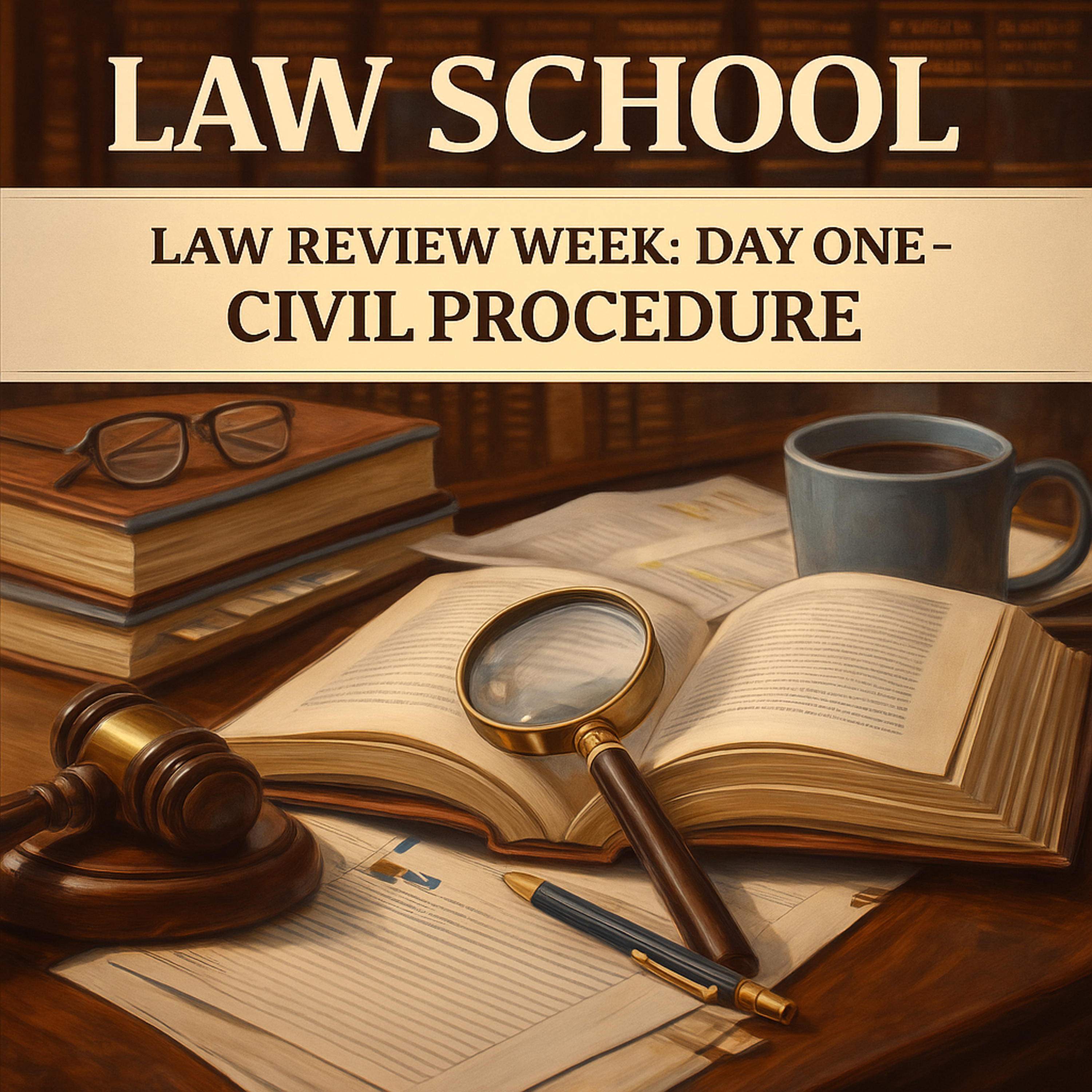 Law Review Week: Day One - Civil Procedure episode artwork