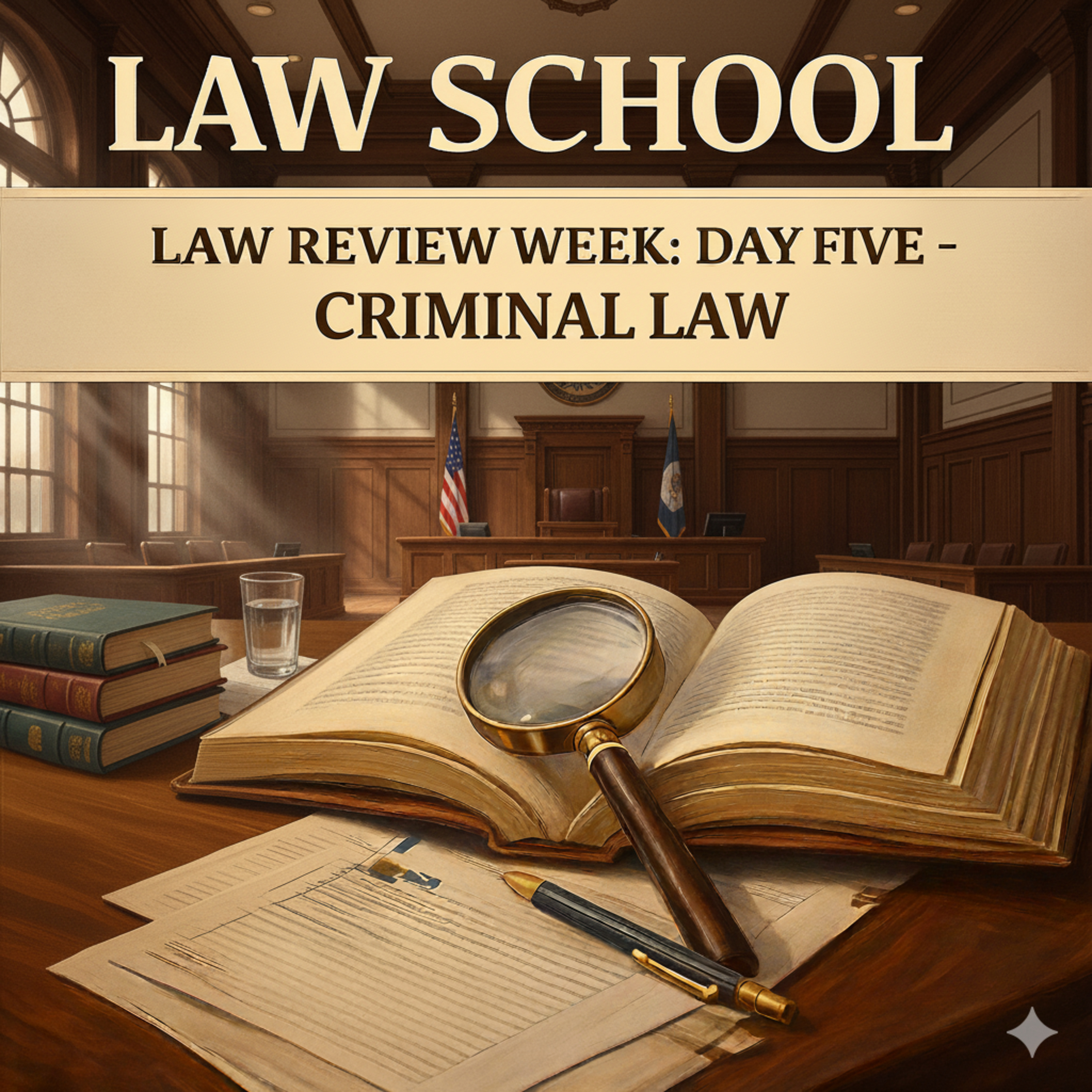 Law Review Week: Day Five - Criminal Law episode artwork