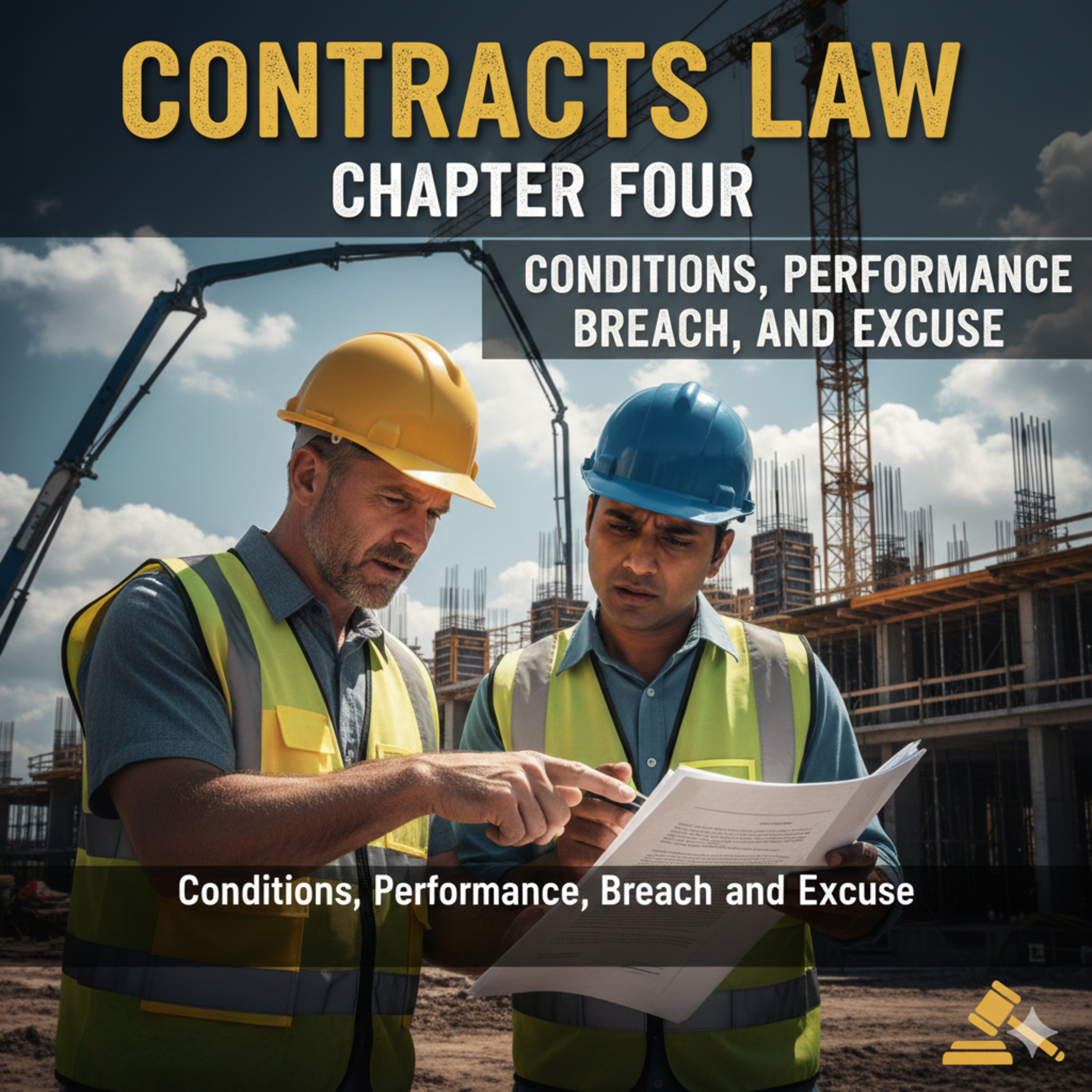 Contracts Law Chapter Four: Conditions, Performance, Breach, and Excuse