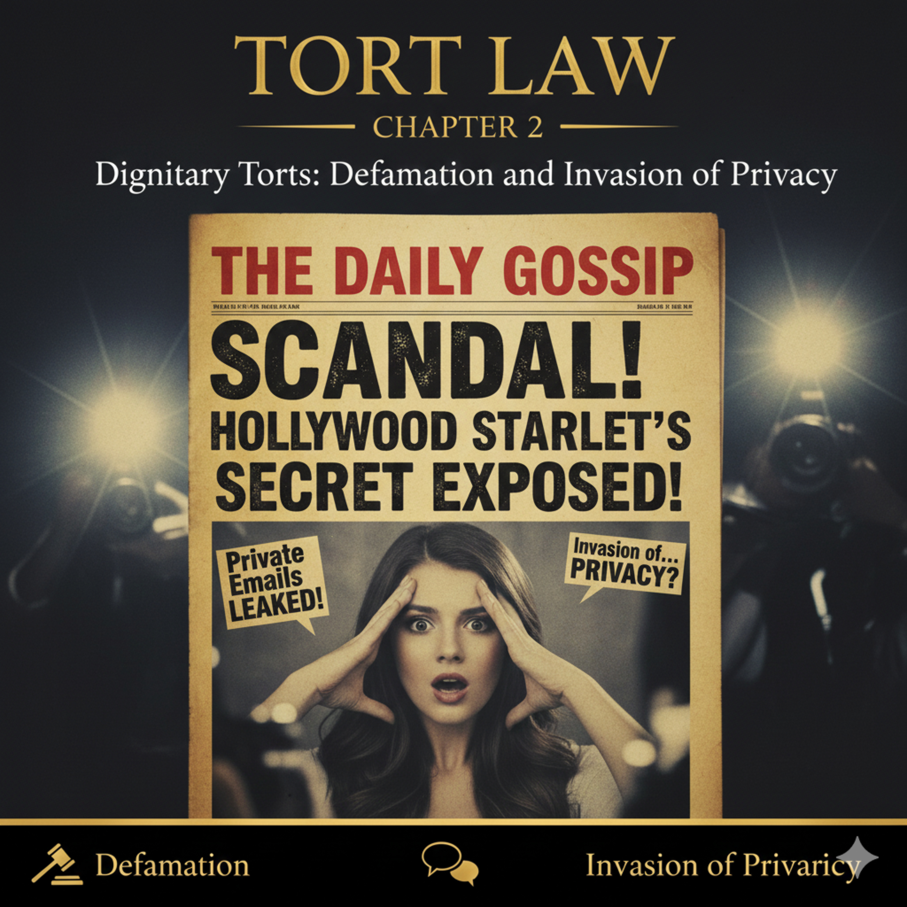 Tort Law Chapter 2: Dignitary Torts: Defamation and Invasion of Privacy