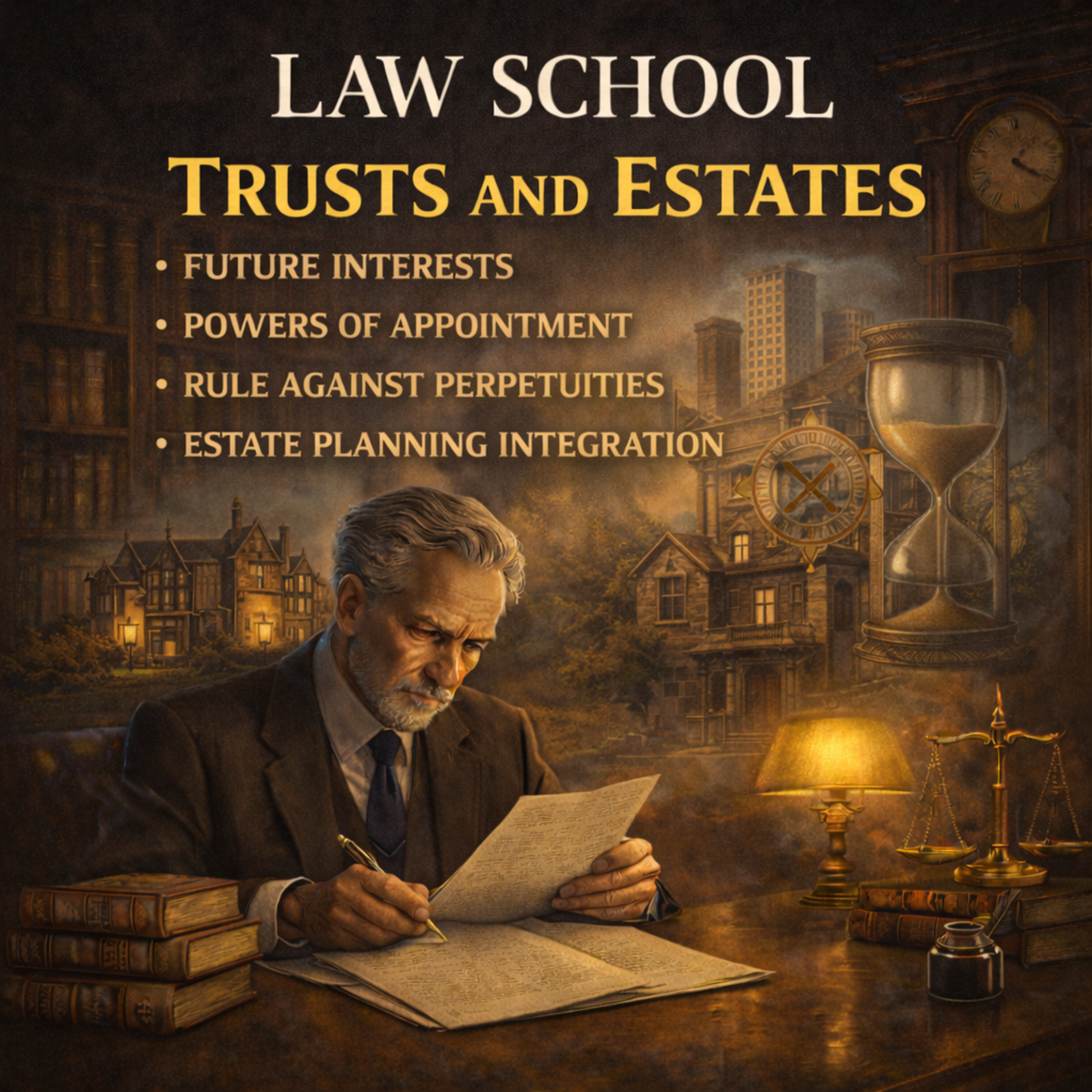 Trusts and Estates: Future Interests, Powers of Appointment, the Rule Against Perpetuities, and Estate Planning Integration