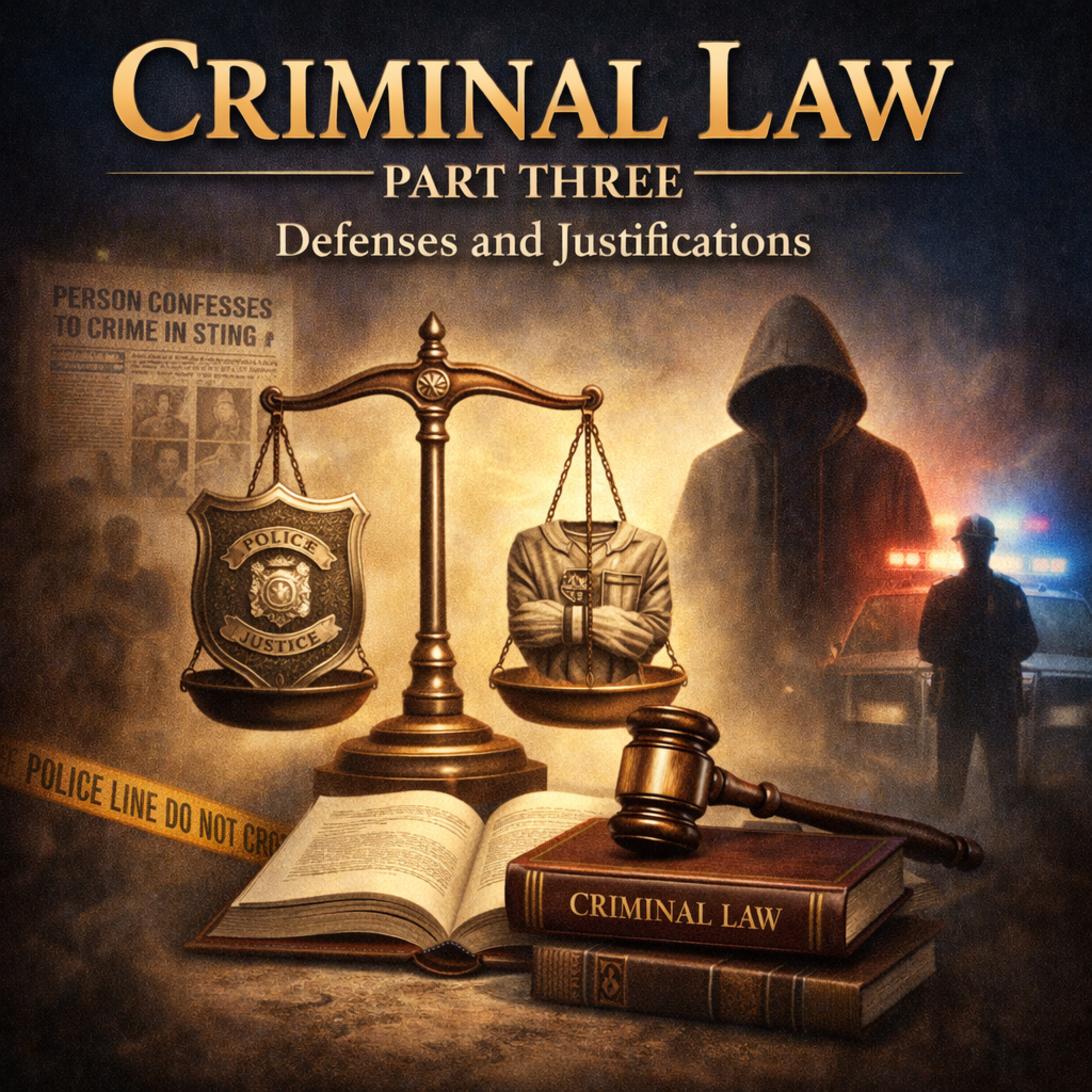 Criminal Law Part Three: Defenses and Justifications