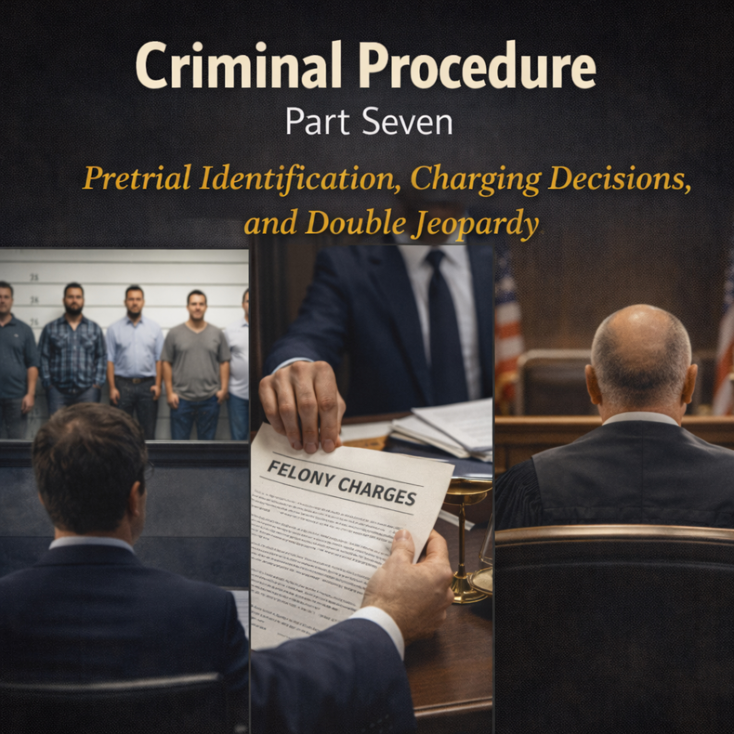 Criminal Procedure Part Seven: Pretrial Identification, Charging Decisions, and Double Jeopardy
