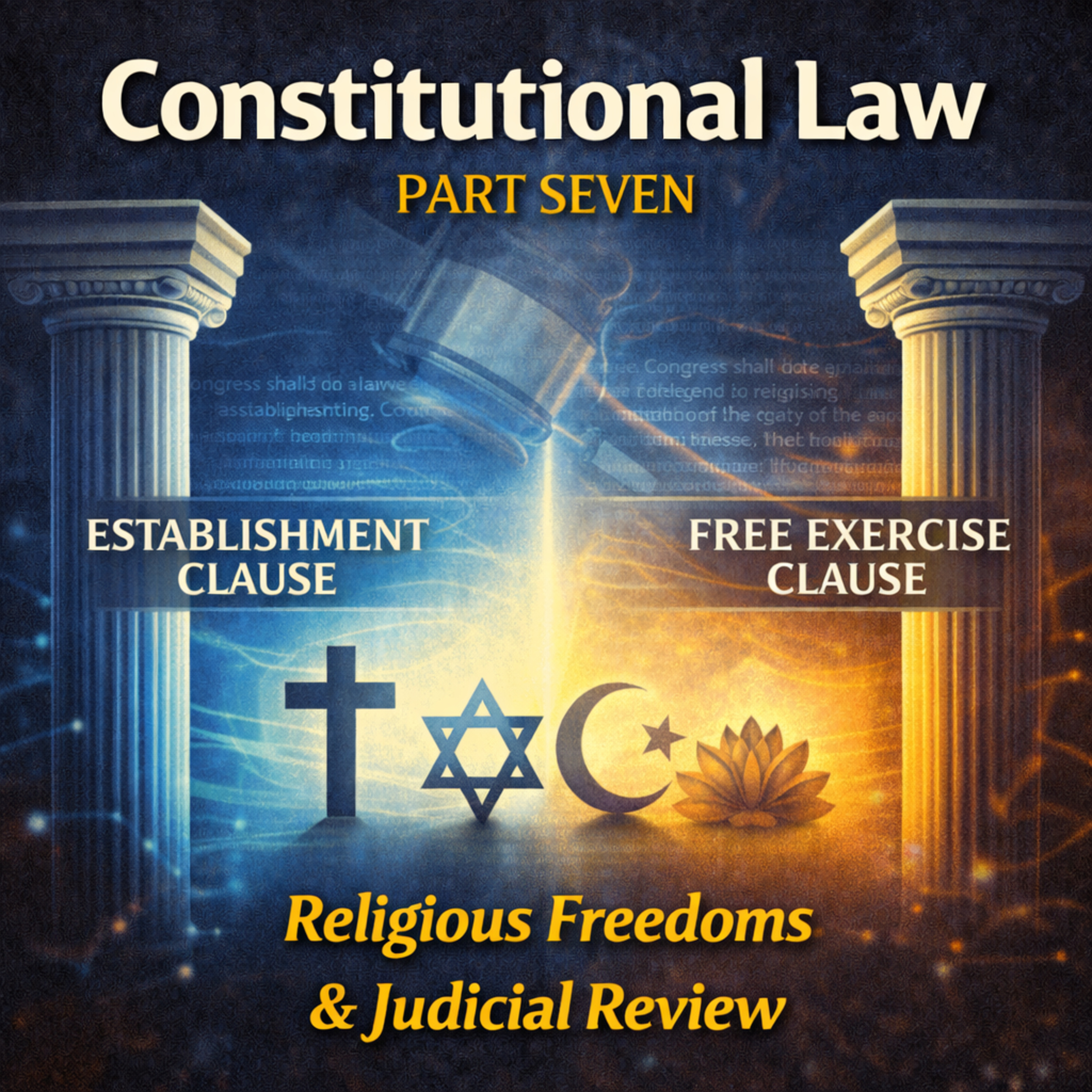 Constitutional Law Part Seven: Religious Freedoms & Judicial Review
