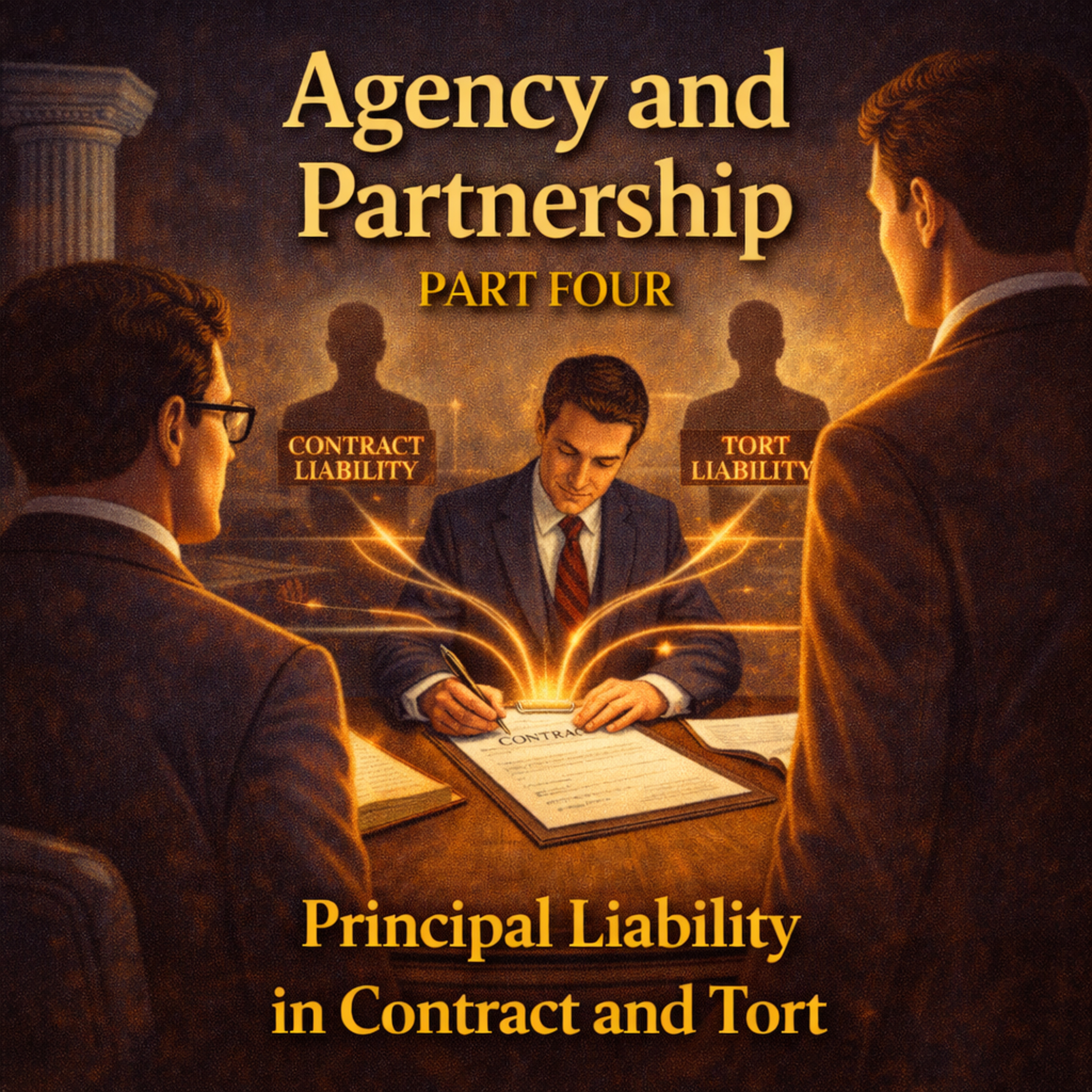 Agency and Partnership Part Four: Principal Liability in Contract and Tort
