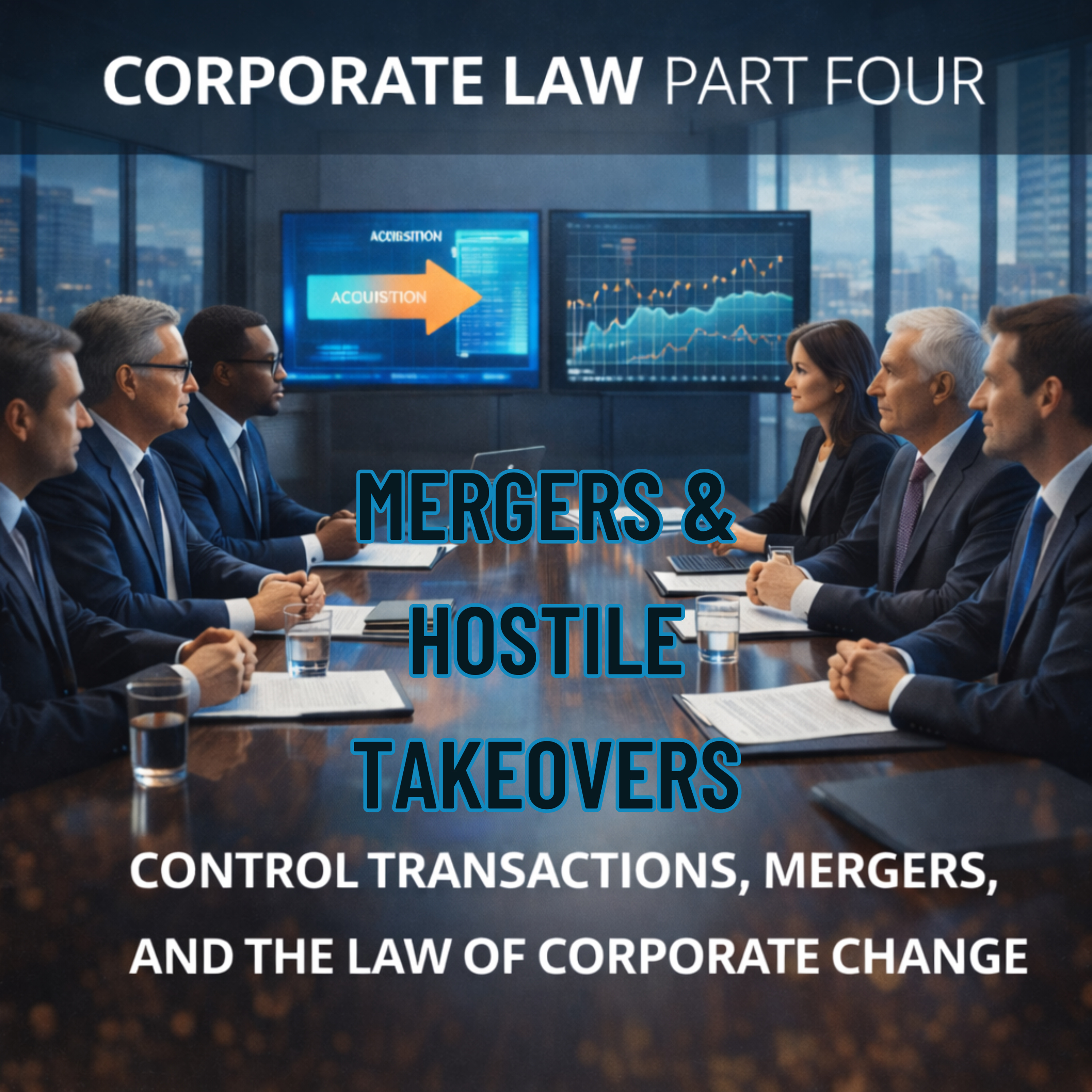 Corporations and Business Associations Part Four: Control Transactions, Mergers, and the Law of Corporate Change