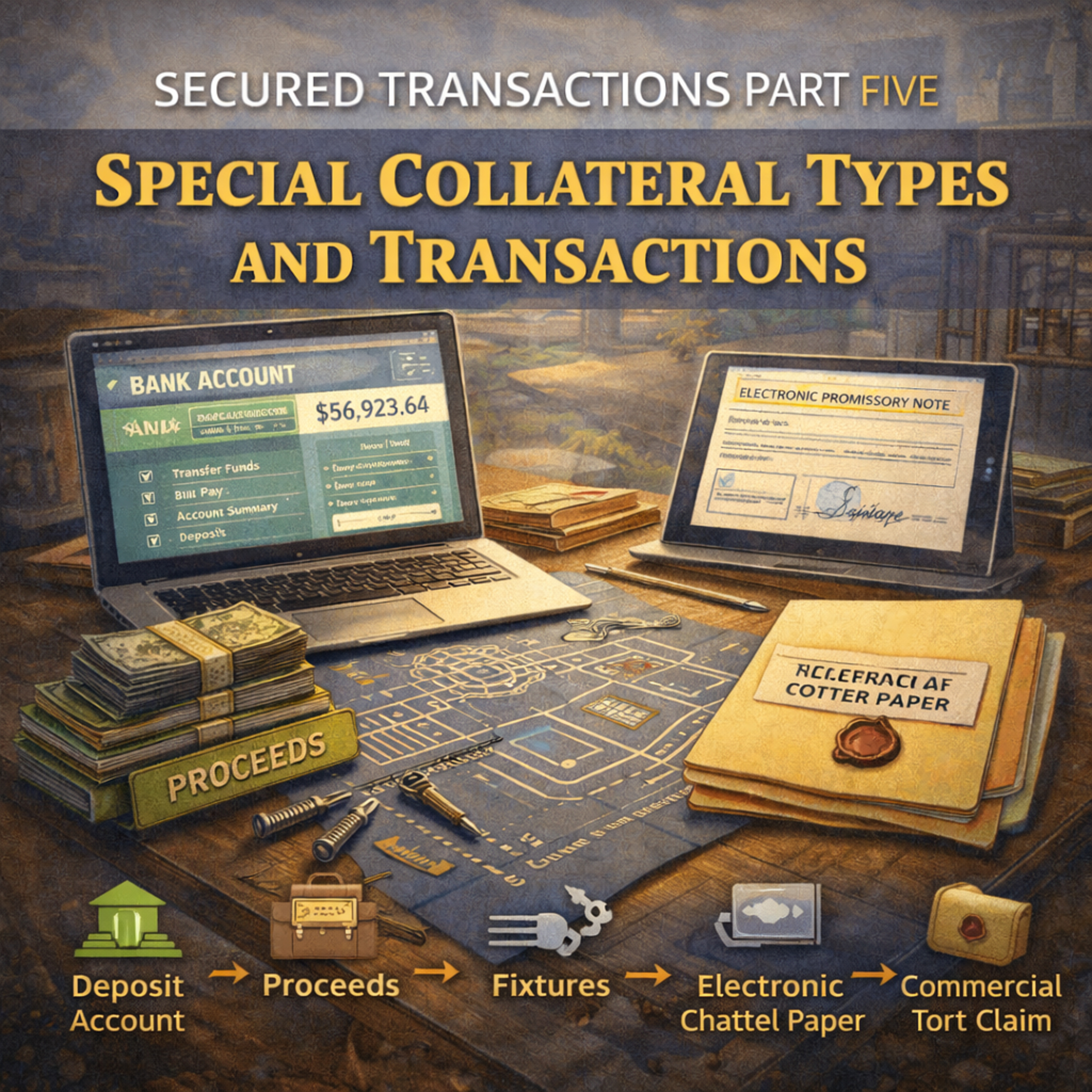 Secured Transactions Part Five — Special Collateral Types and Transactions