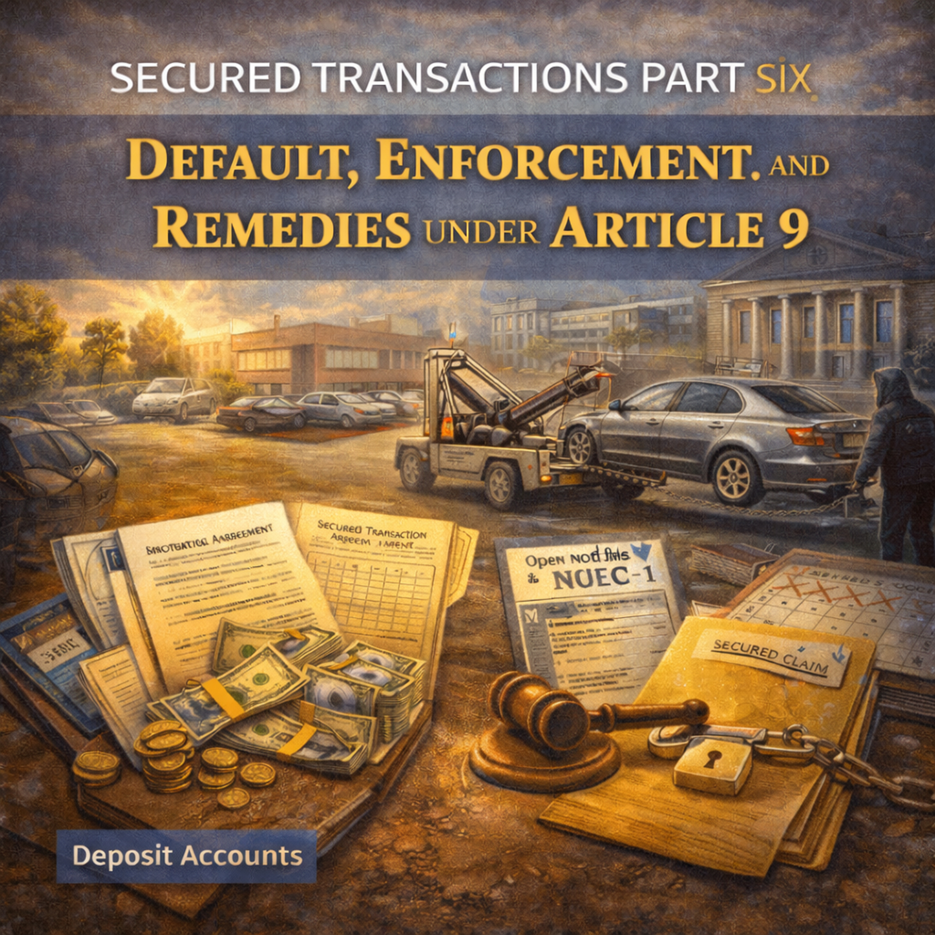 Secured Transactions Part Six — Default, Enforcement, and Remedies Under Article 9