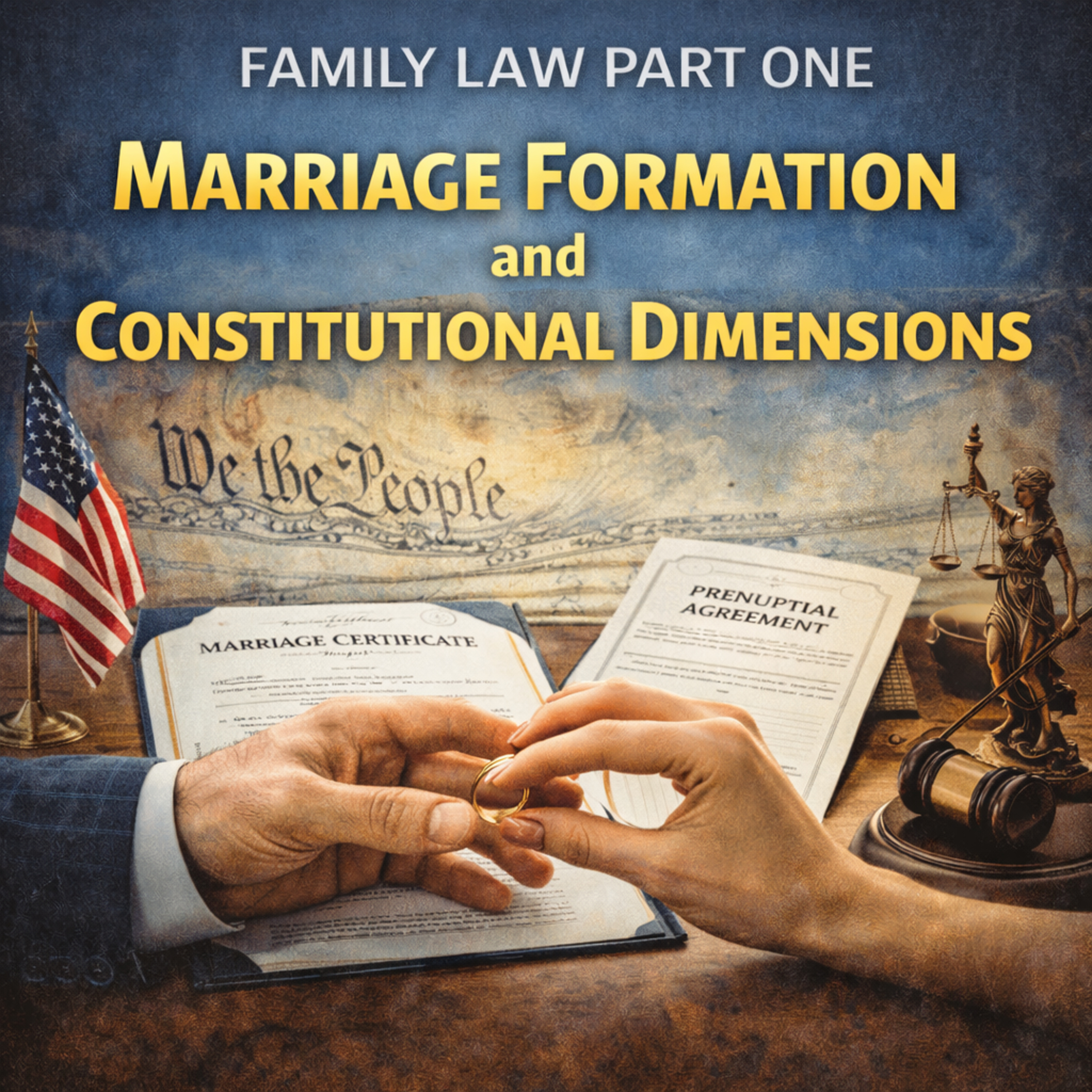 Family Law Part One - Marriage Formation and Constitutional Dimensions