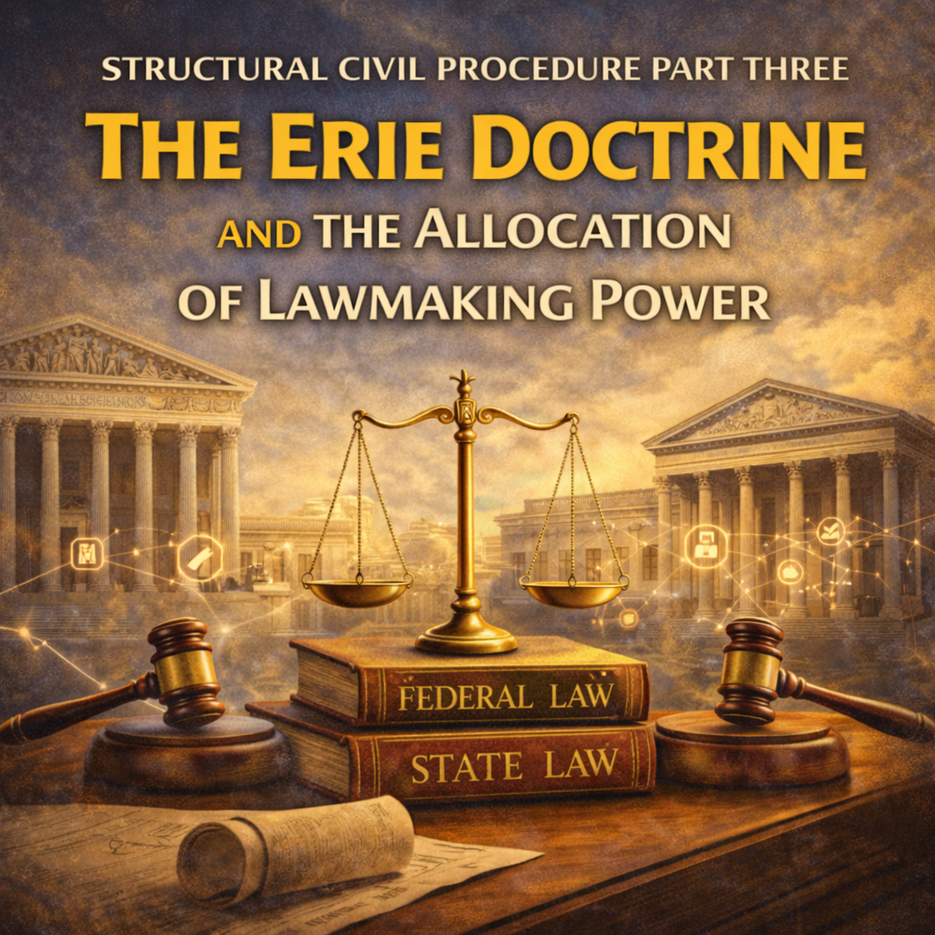 Structural Civil Procedure Part Three: The Erie Doctrine and the Allocation of Lawmaking Power
