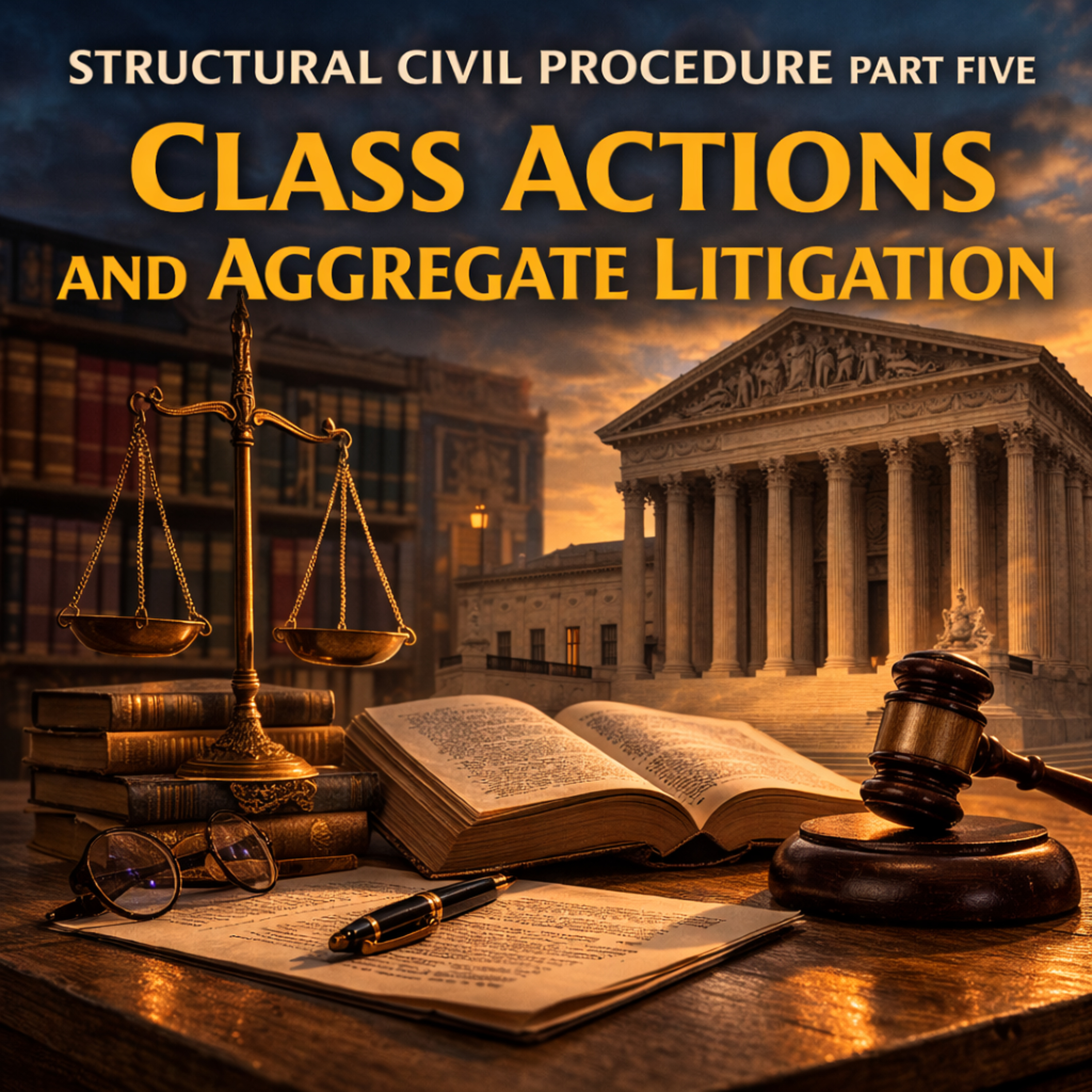 Structural Civil Procedure Part Five: Class Actions and Aggregate Litigation