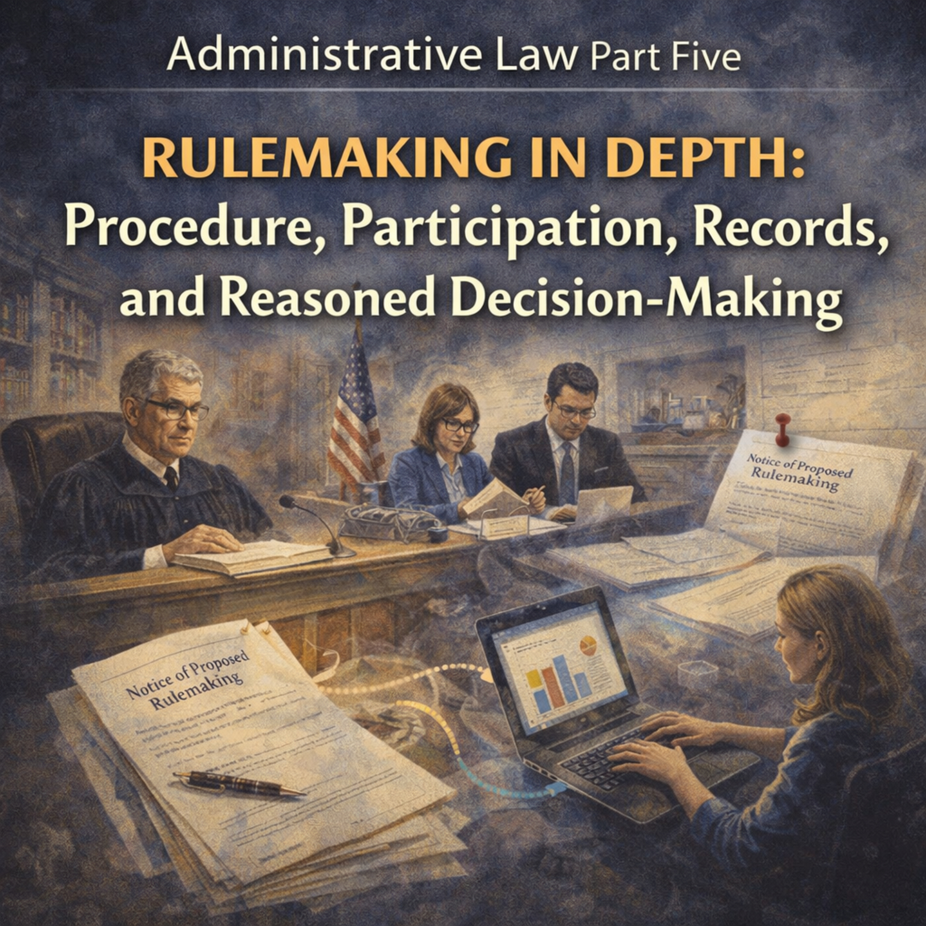 Administrative Law Part Five: Rulemaking in Depth: Procedure, Participation, Records, and Reasoned Decision-Makingn, Guidance, and Agency Action