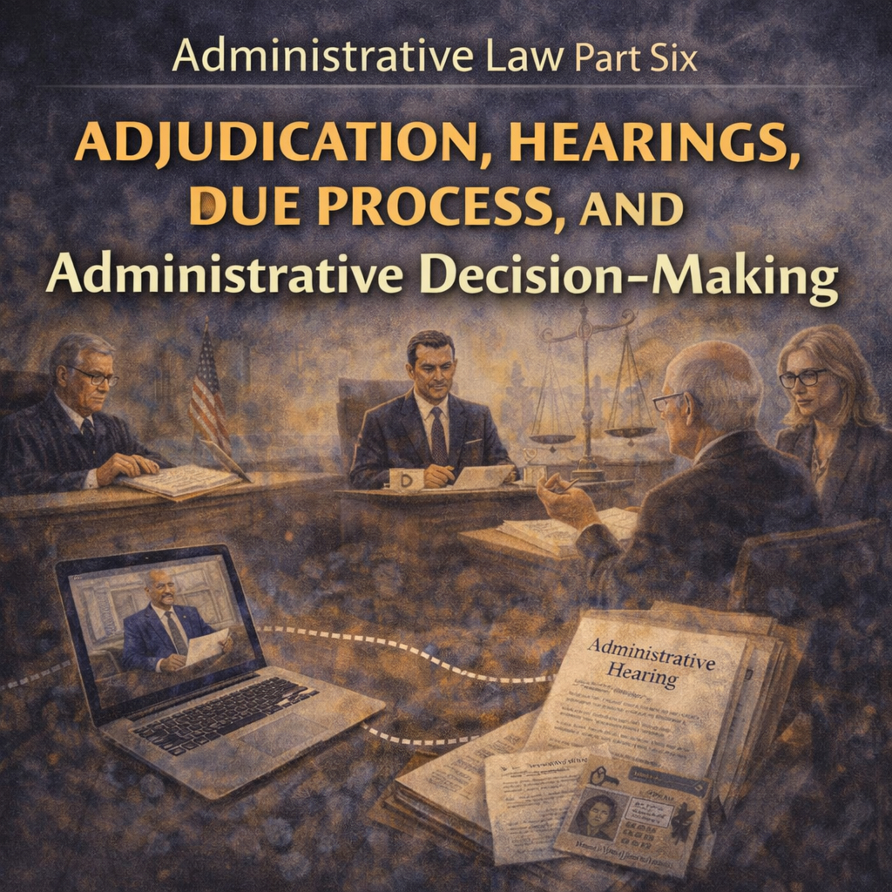 Administrative Law Part Six: Adjudication, Hearings, Due Process, and Administrative Decision-Making