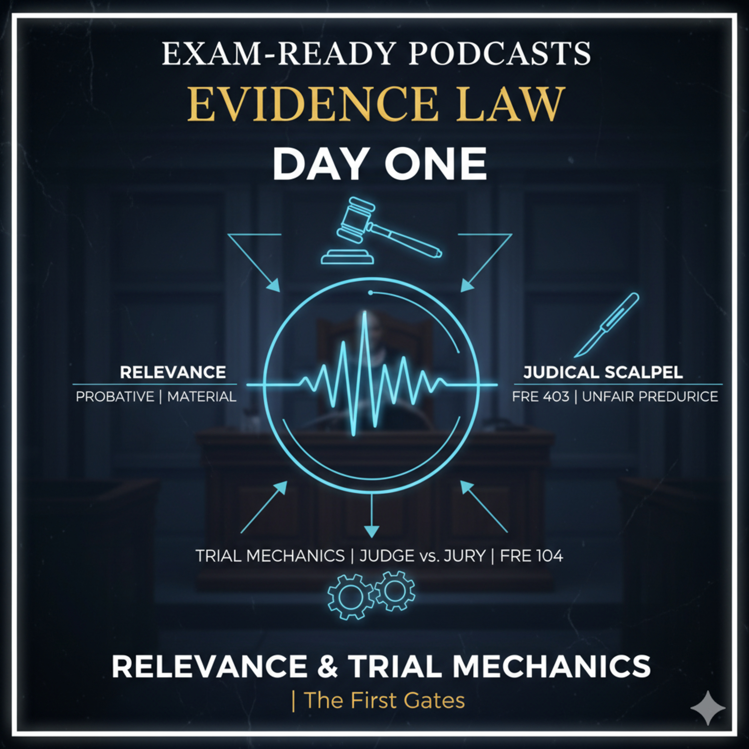 Evidence Day One: Relevance, Trial Mechanics, and the Judicial Scalpel