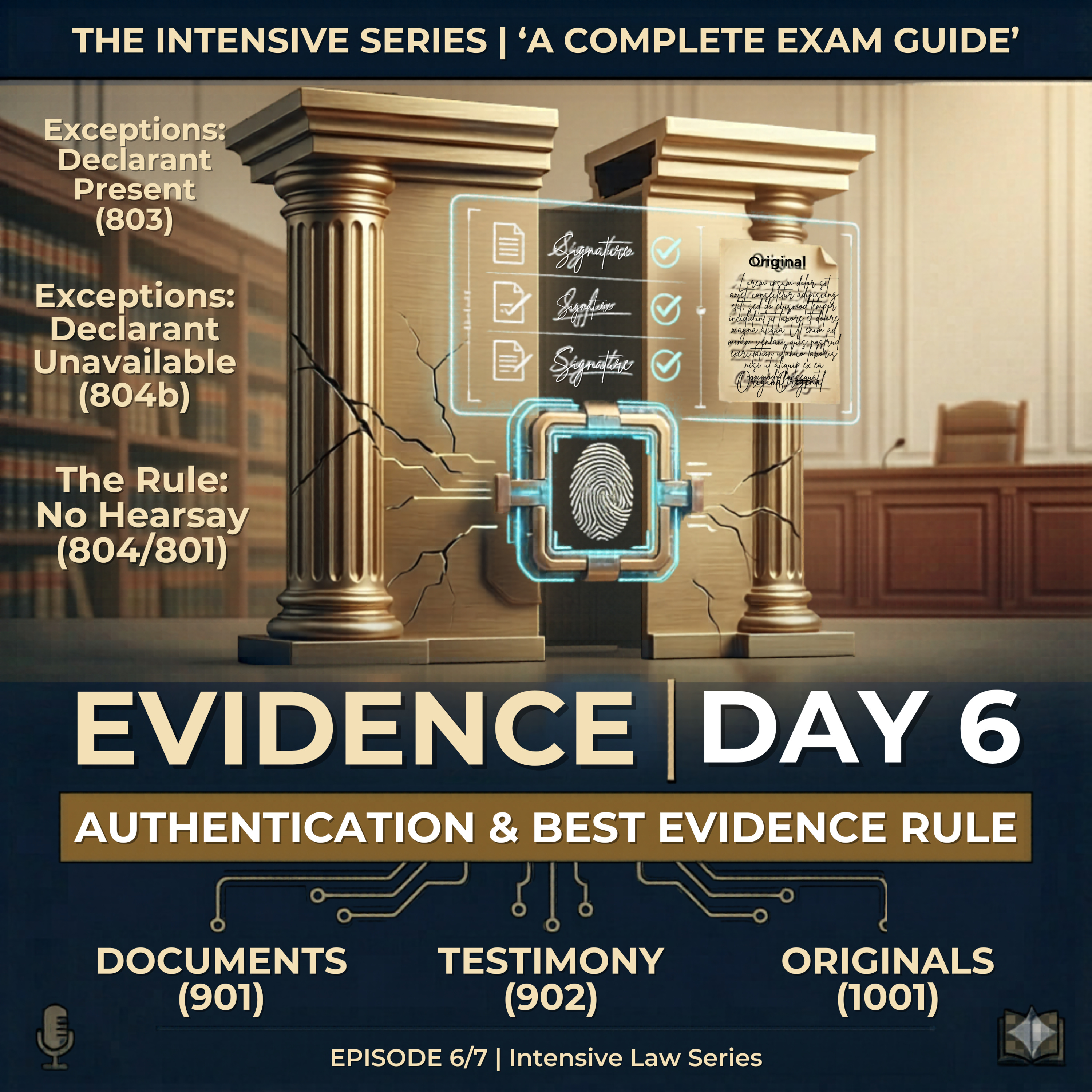 Evidence Day Six: The Container and the Key