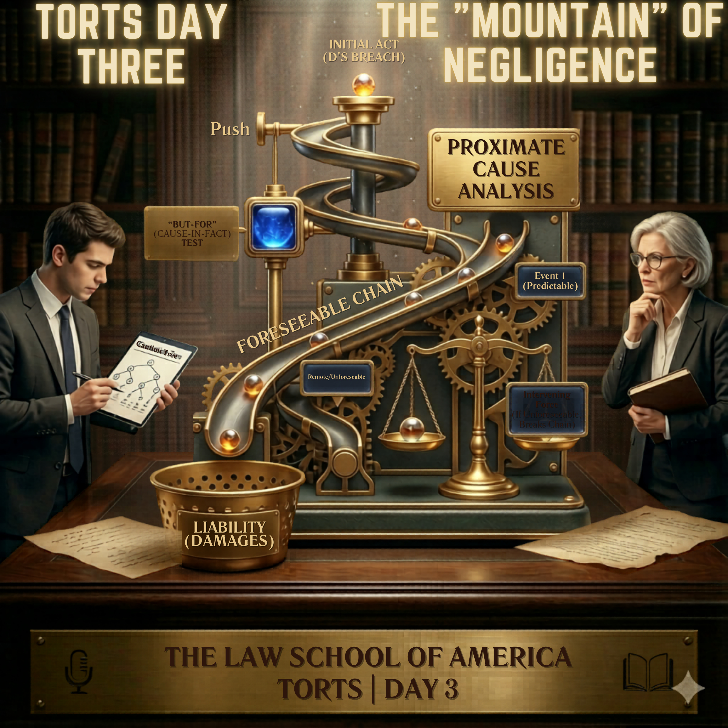 Torts Day Three: The "Mountain" of Negligence