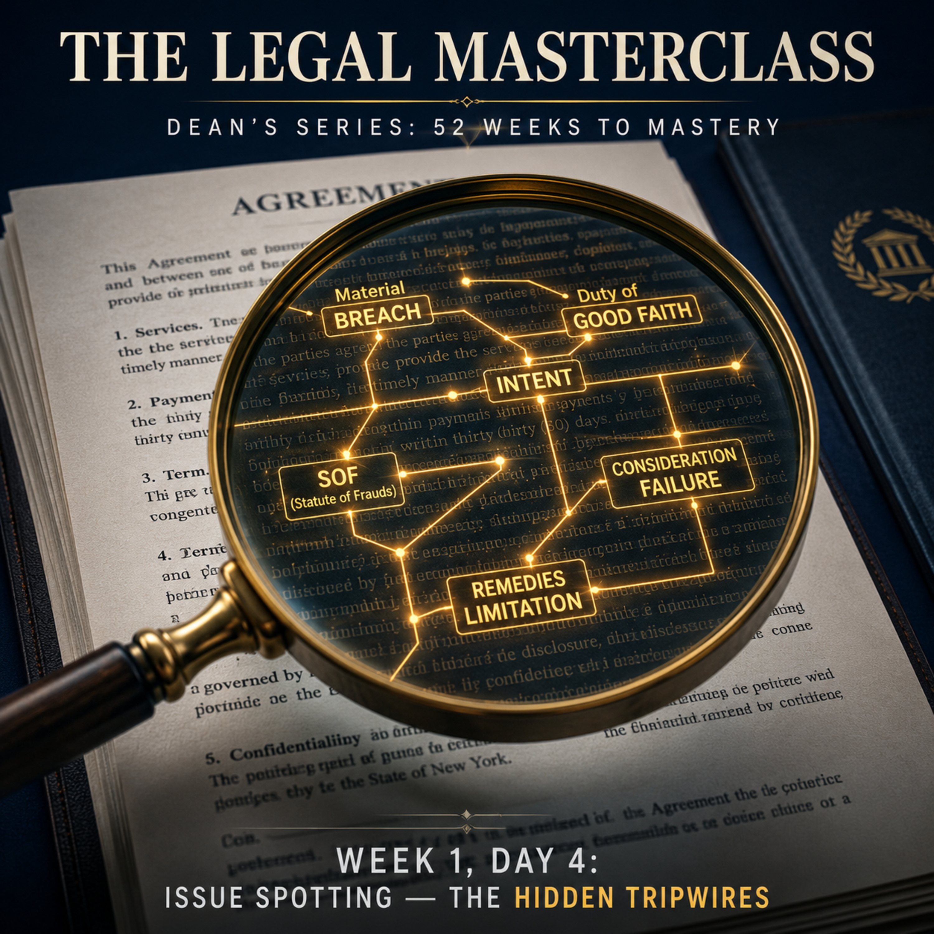 Law School Launch: Issue Spotting — Finding the Hidden Legal Problems in a Fact Pattern episode artwork