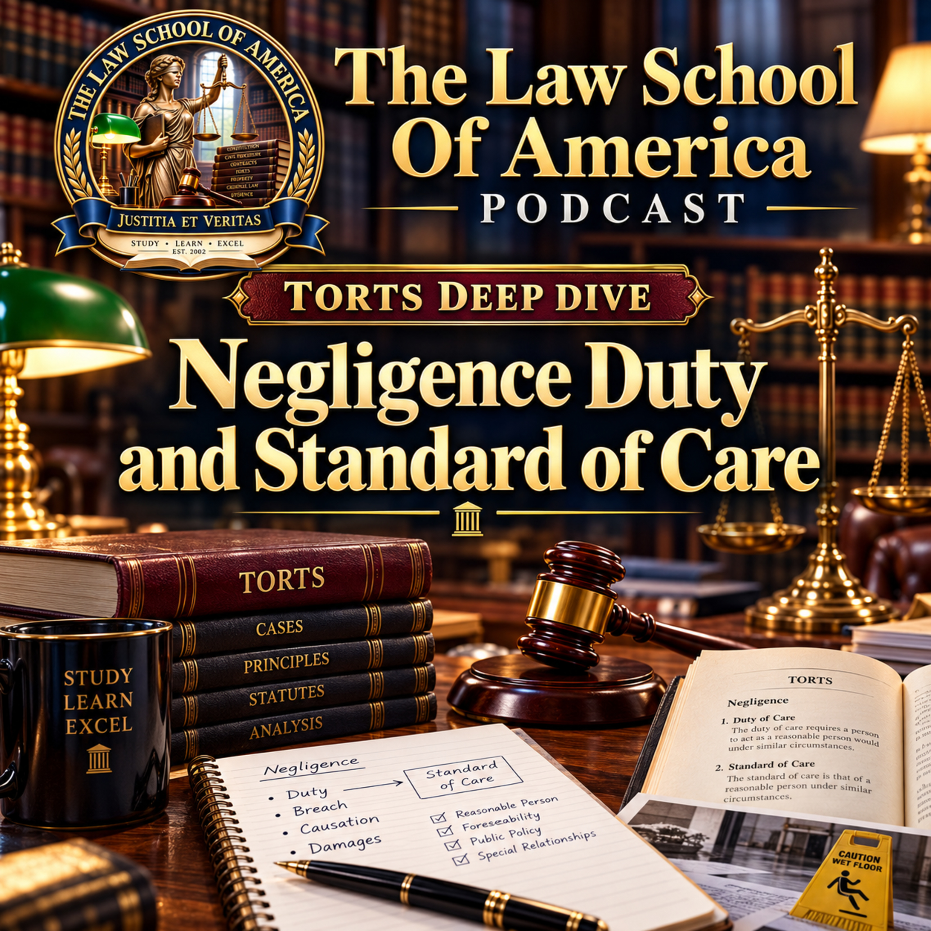 Torts Deep Dive: Negligence - Duty and Standard of Care